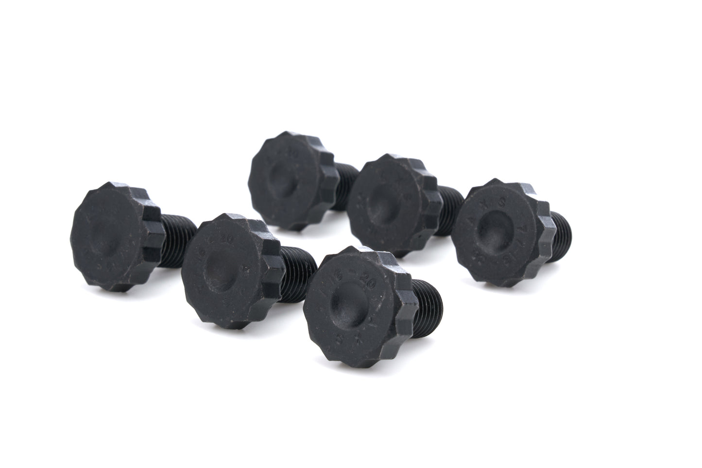 ALLSTAR PERFORMANCE Flexplate Bolt Kit 7/16-20 x .685 6pk Fasteners Drivetrain Fastener Kits main image