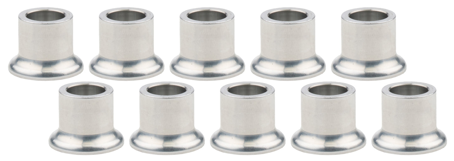 ALLSTAR PERFORMANCE Tapered Spacers Alum 1/2in ID x 3/4 Long 10pk Suspension and Components Bushings and Mounts main image