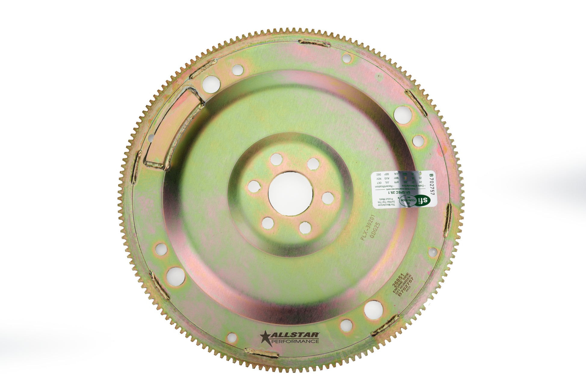 ALLSTAR PERFORMANCE Flexplate 164T SFI Ext. Balance 289-351W Drivetrain Automatic Transmissions and Components main image