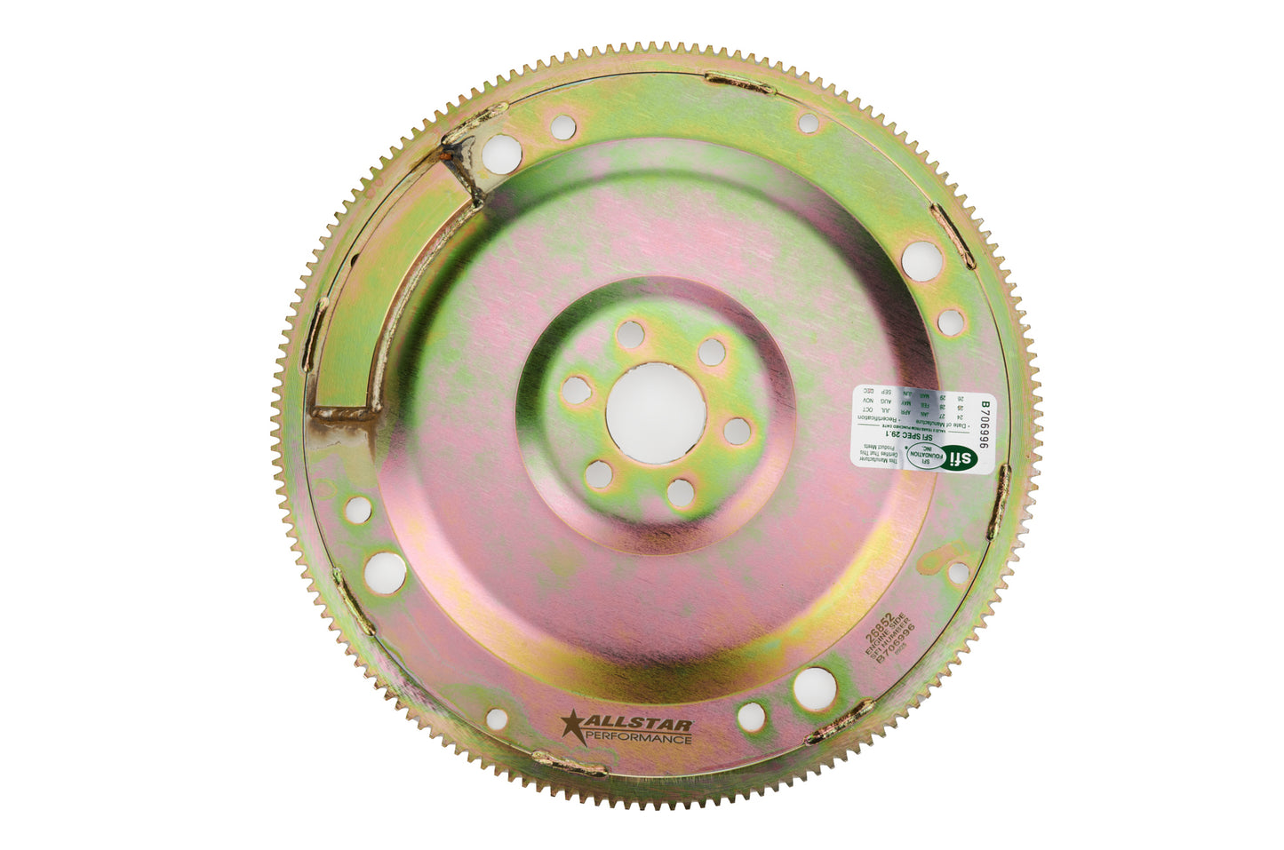 ALLSTAR PERFORMANCE Flexplate 164T SFI Ext. Balance 302 50oz Drivetrain Automatic Transmissions and Components main image
