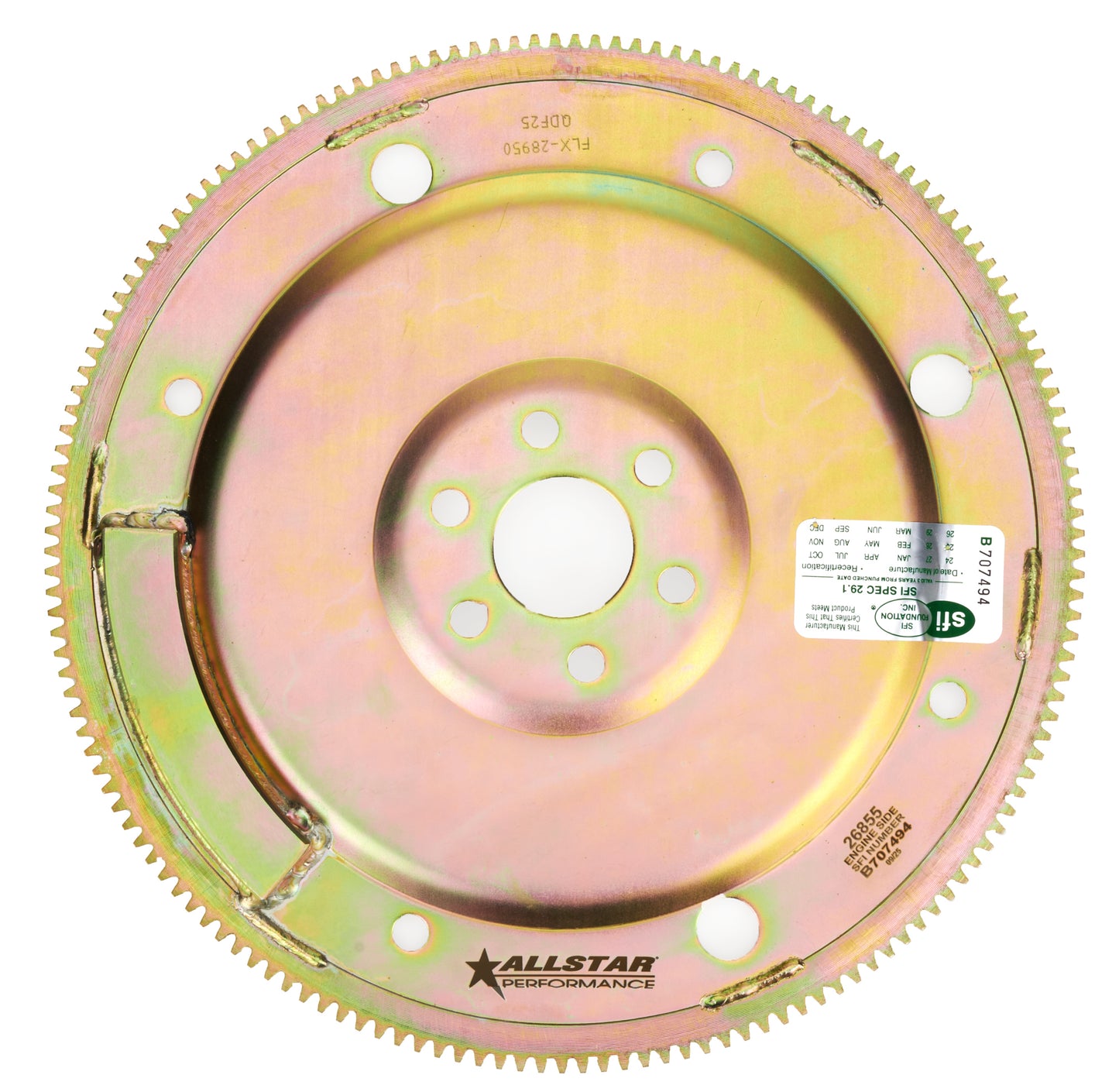 ALLSTAR PERFORMANCE Flexplate 157T SFI Ext. Balance 302 50oz Drivetrain Automatic Transmissions and Components main image