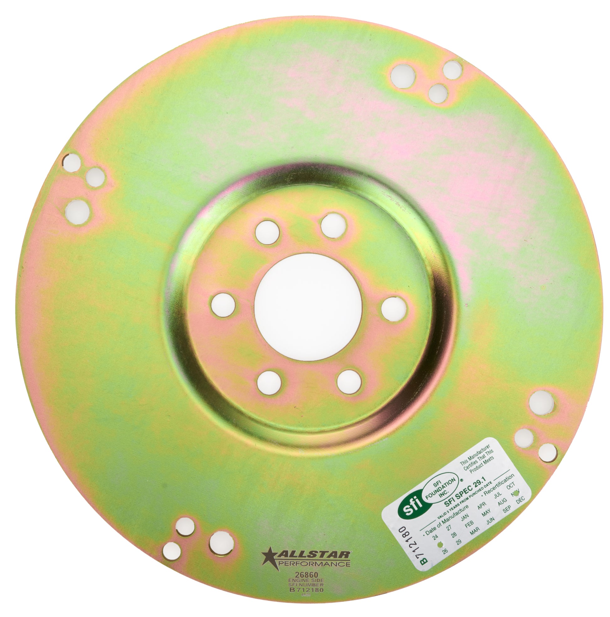 ALLSTAR PERFORMANCE Flexplate SFI Mopar Int. Balance SB/BB Drivetrain Automatic Transmissions and Components main image