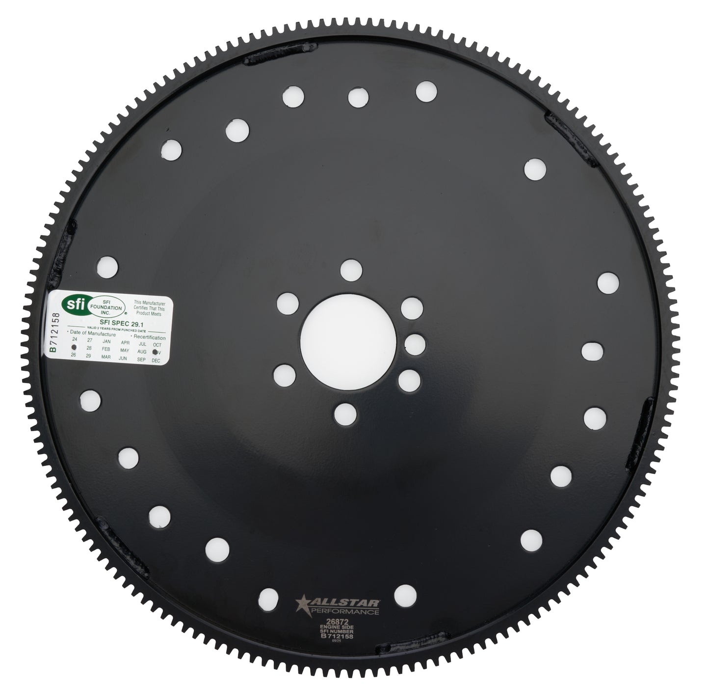 ALLSTAR PERFORMANCE Flexplate 168T SFI GM LS Solid Long Crank Drivetrain Automatic Transmissions and Components main image