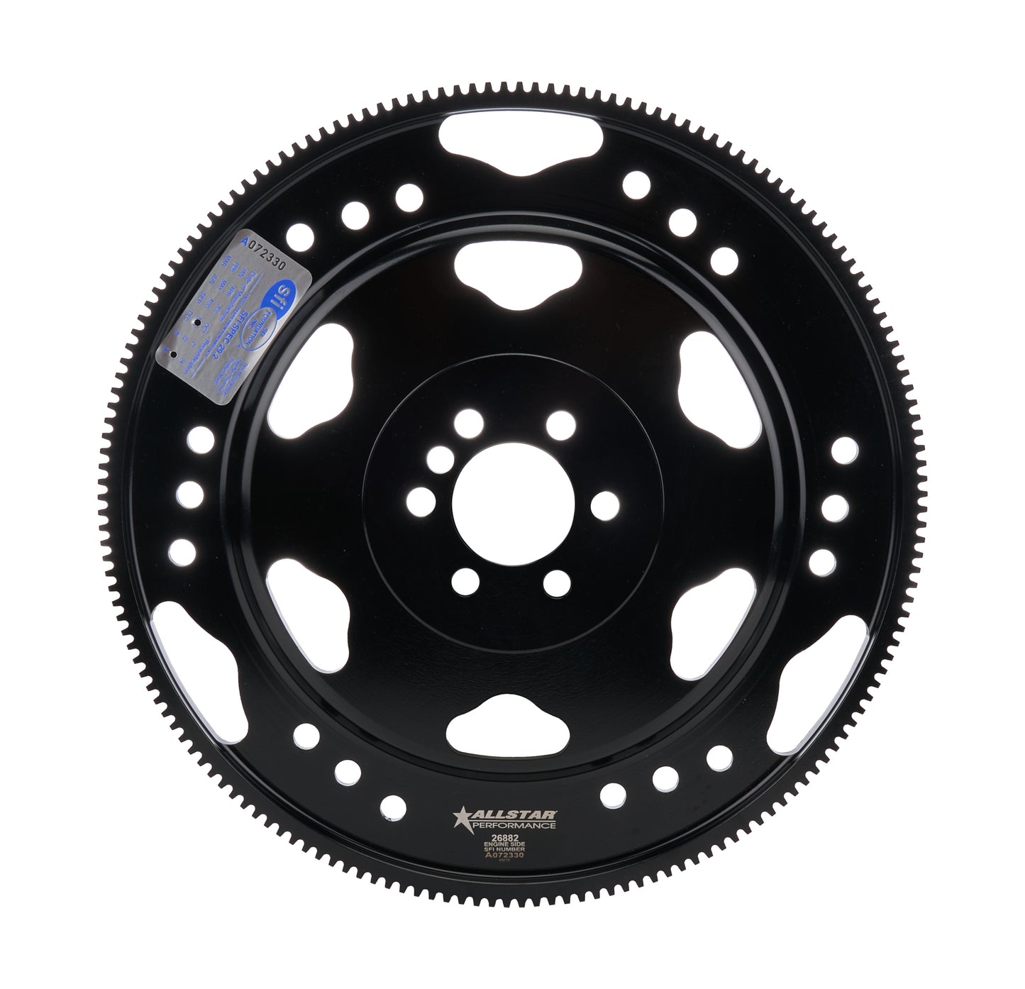 ALLSTAR PERFORMANCE Flexplate Billet Steel LS 6 Bolt Crank 168T Drivetrain Automatic Transmissions and Components main image