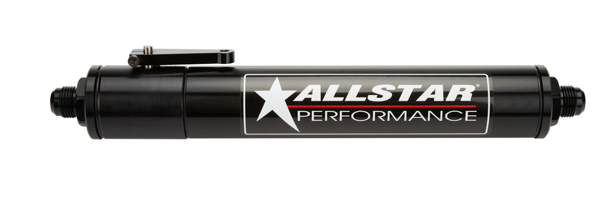 Allstar Performance Fuel Filter w/ Shut Off 6AN No Element Fuel Pumps, Regulators and Components Fuel Filters and Components main image