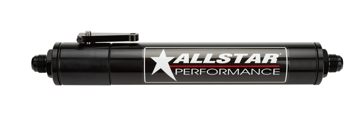 Allstar Performance Fuel Filter w/ Shut Off 8AN No Element Fuel Pumps, Regulators and Components Fuel Filters and Components main image