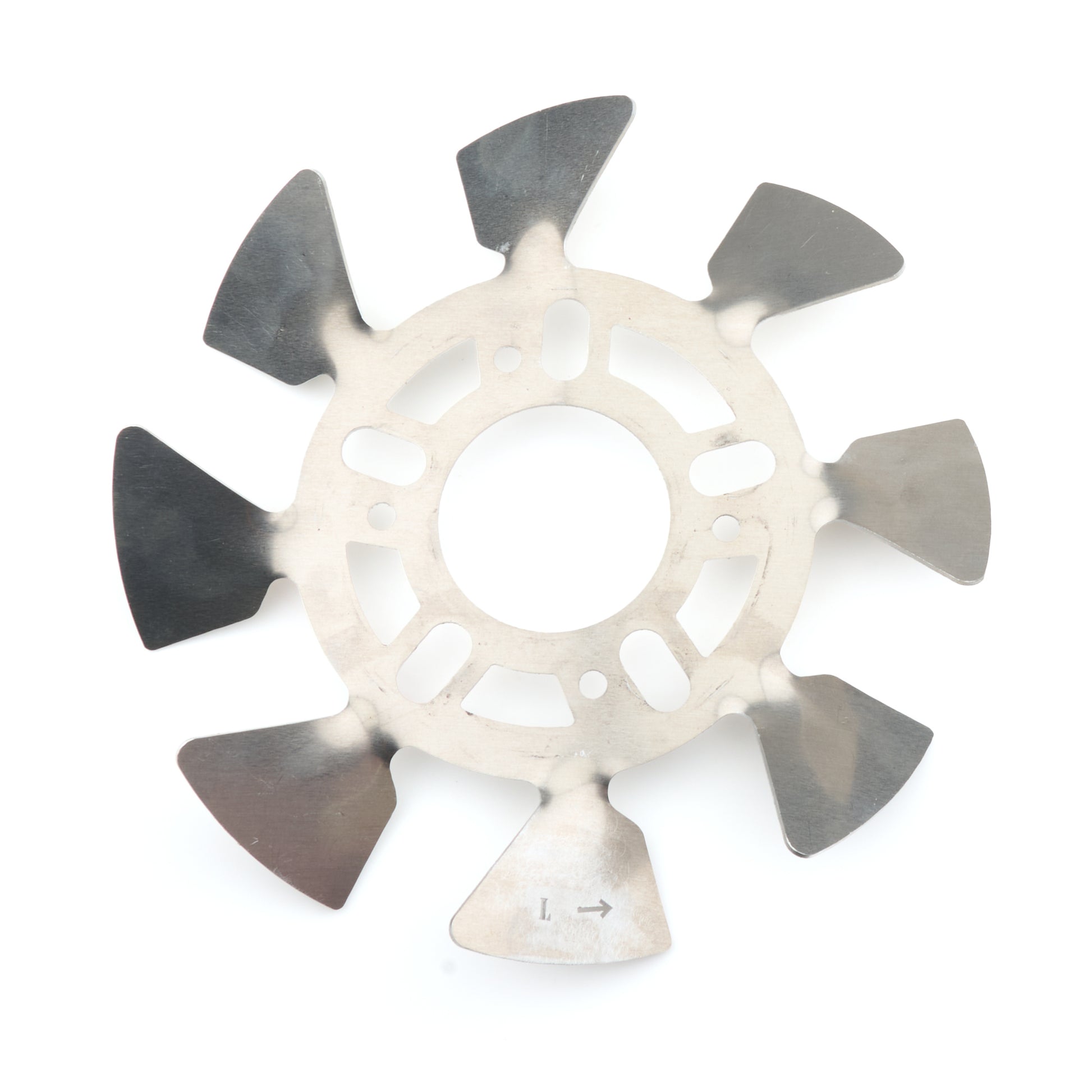 ALLSTAR PERFORMANCE Brake Fan Alum LH 5x5 Brakes Brake Cooling Kits and Components main image