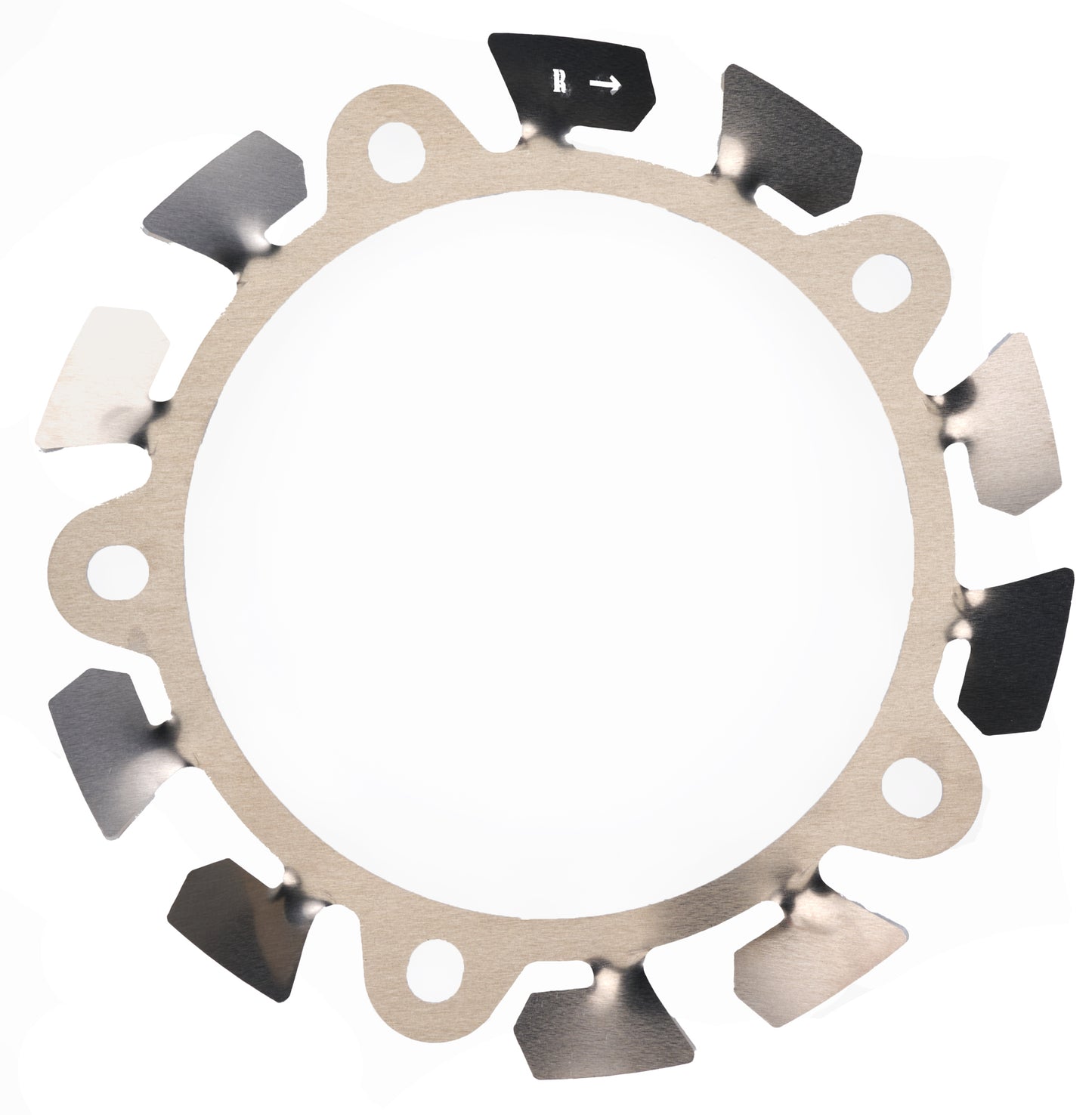 ALLSTAR PERFORMANCE Brake Fan Alum RH Wide 5 Brakes Brake Cooling Kits and Components main image
