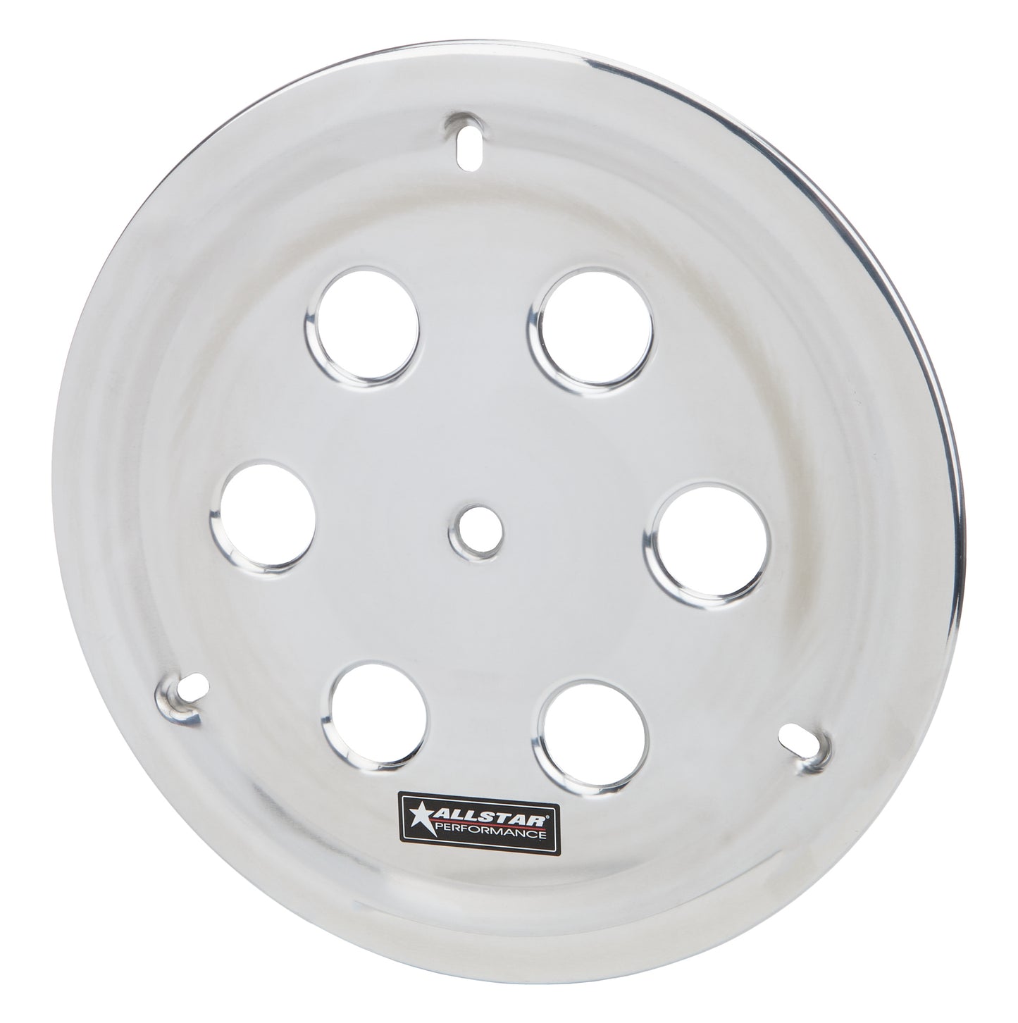 ALLSTAR PERFORMANCE Aluminum Wheel Cover Weld Multi Hole Polished Wheels and Tires Tire and Wheel Accessories main image