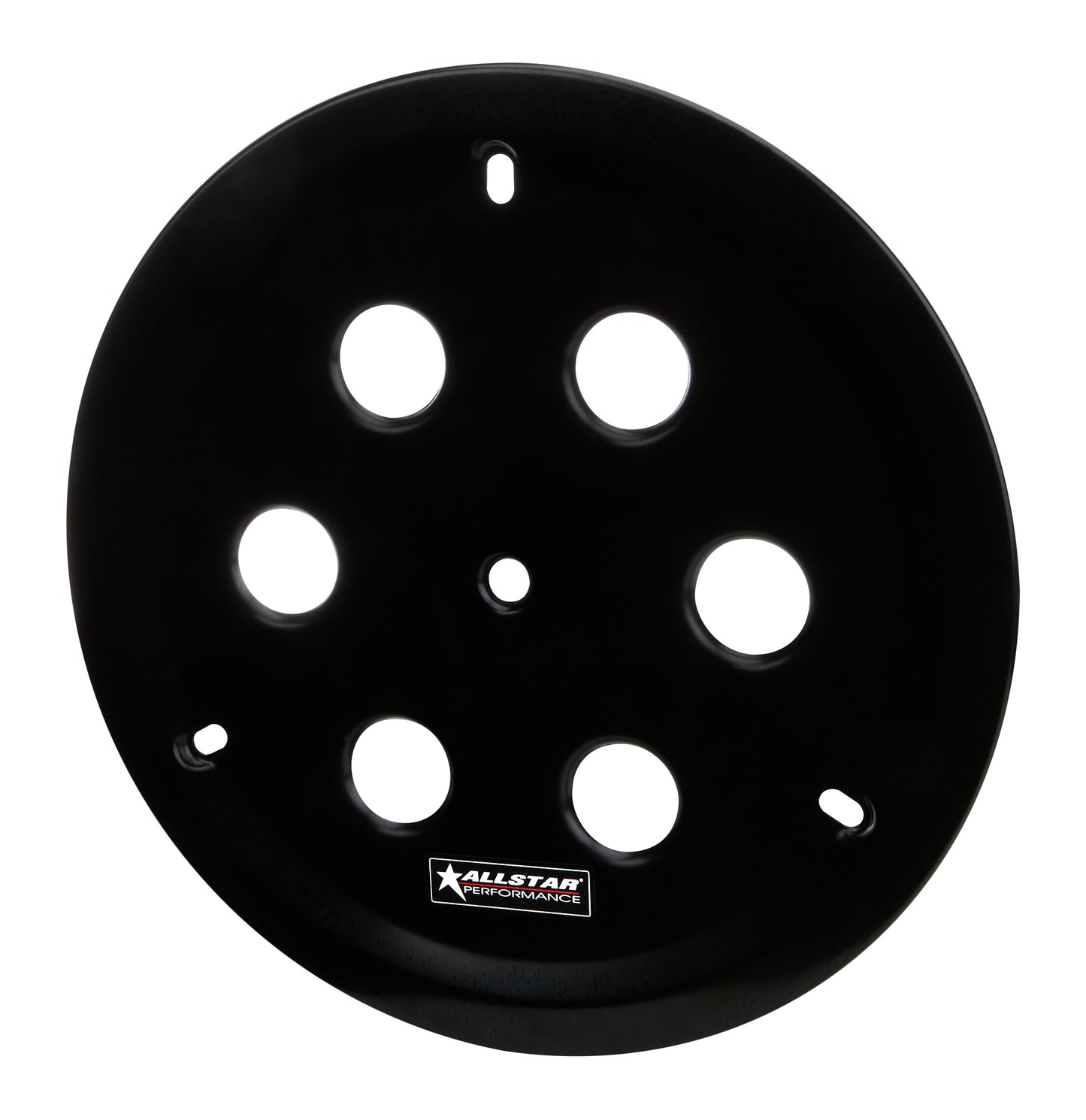 ALLSTAR PERFORMANCE Aluminum Wheel Cover Weld Multi Hole Black Wheels and Tires Tire and Wheel Accessories main image