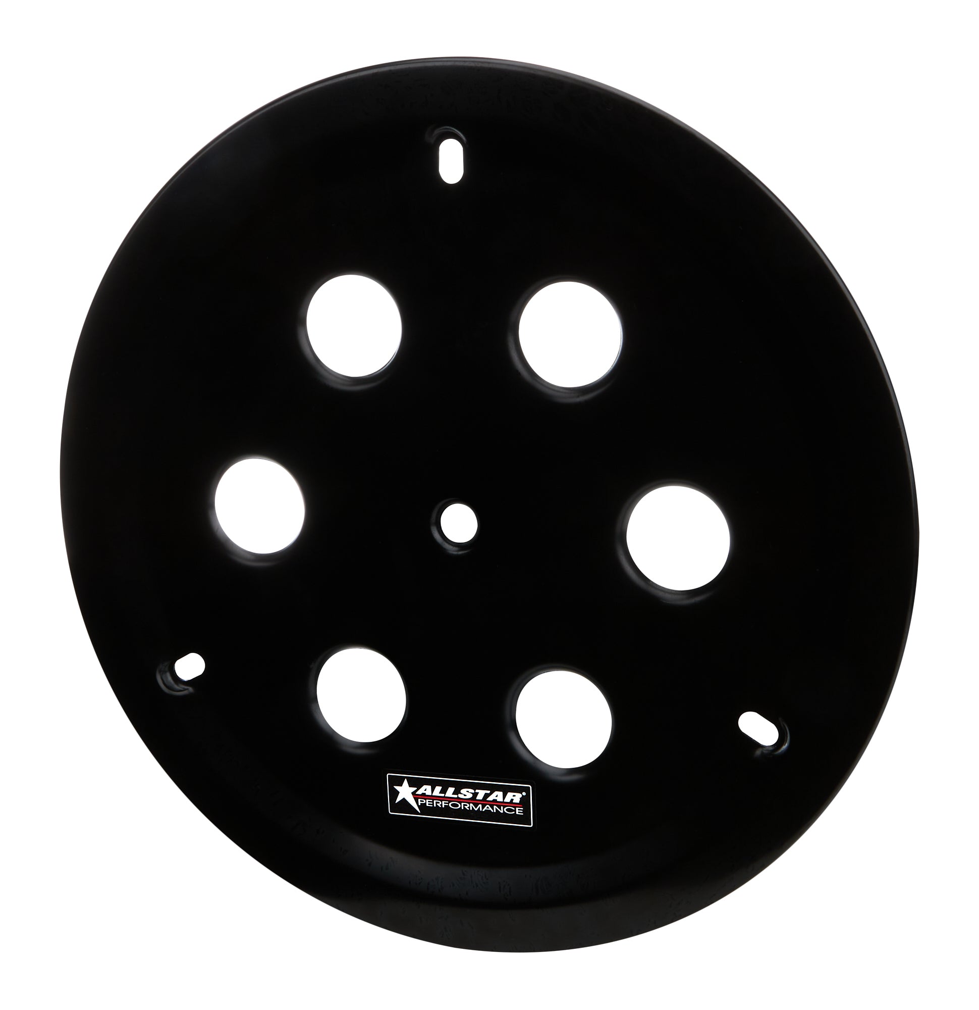 ALLSTAR PERFORMANCE Aluminum Wheel Cover Weld Multi Hole Black Wheels and Tires Tire and Wheel Accessories main image