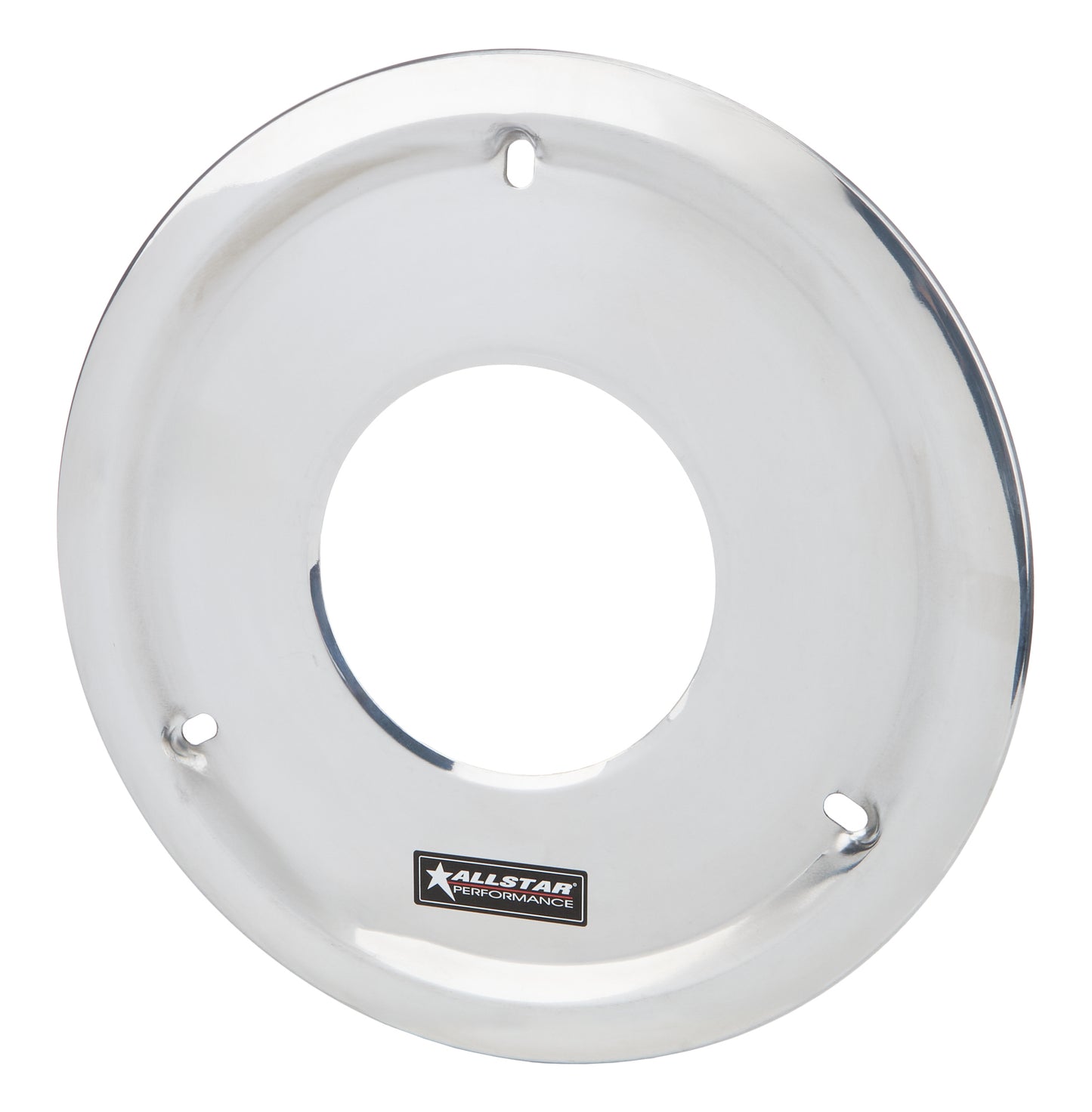 ALLSTAR PERFORMANCE Aluminum Wheel Cover Weld Large Hole Polished Wheels and Tires Tire and Wheel Accessories main image