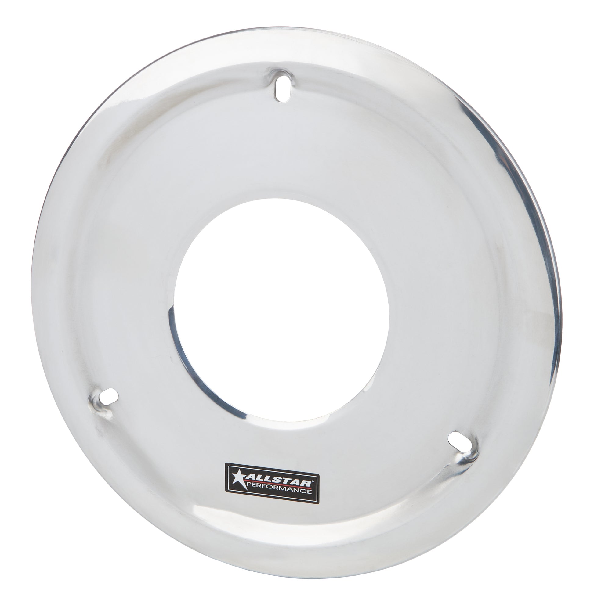 ALLSTAR PERFORMANCE Aluminum Wheel Cover Weld Large Hole Polished Wheels and Tires Tire and Wheel Accessories main image