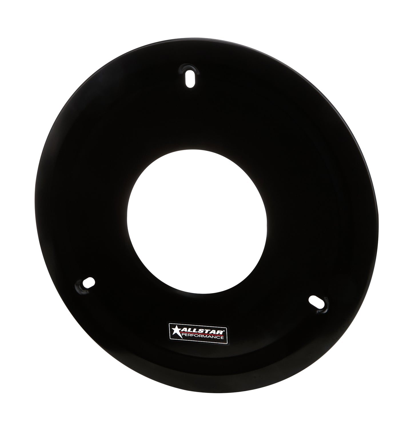 ALLSTAR PERFORMANCE Aluminum Wheel Cover Weld Large Hole Black Wheels and Tires Tire and Wheel Accessories main image