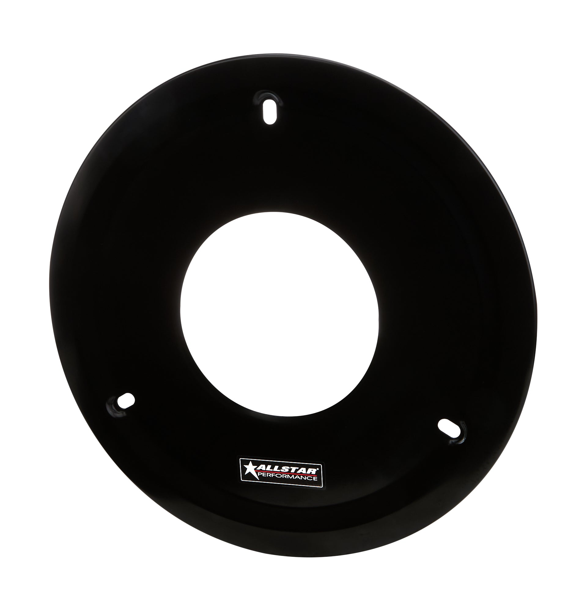 ALLSTAR PERFORMANCE Aluminum Wheel Cover Weld Large Hole Black Wheels and Tires Tire and Wheel Accessories main image