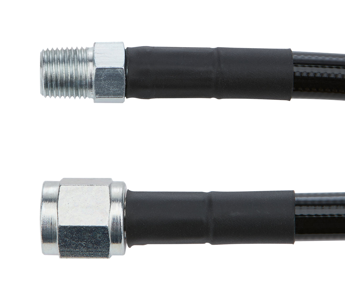 ALLSTAR PERFORMANCE Coated Braided Line 28in #4Hose -4Str/ 1/8in Fittings Hoses and Valves Hose, Line and Tubing main image