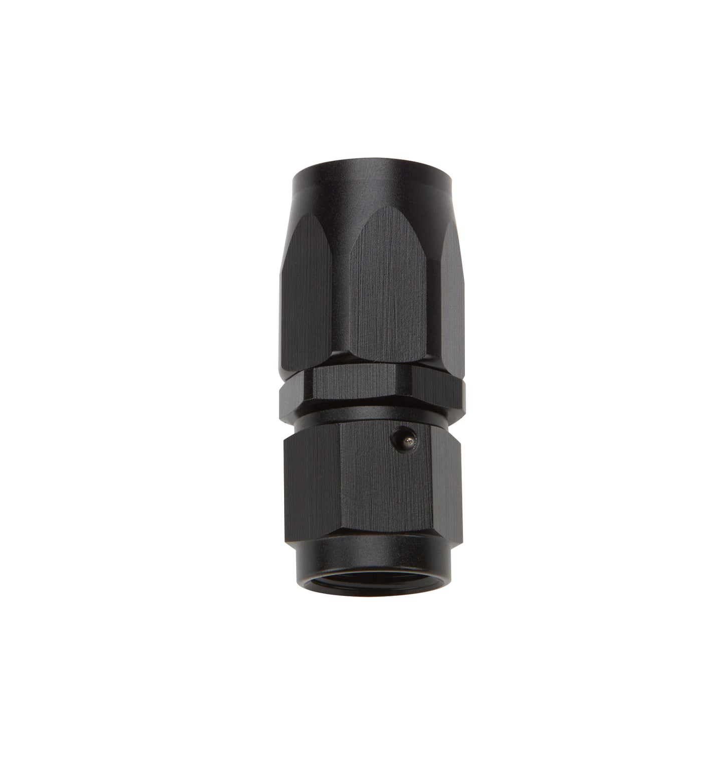 ALLSTAR PERFORMANCE Reusable Hose End Black Straight -4 Fittings Hoses and Valves Fittings and Plugs main image