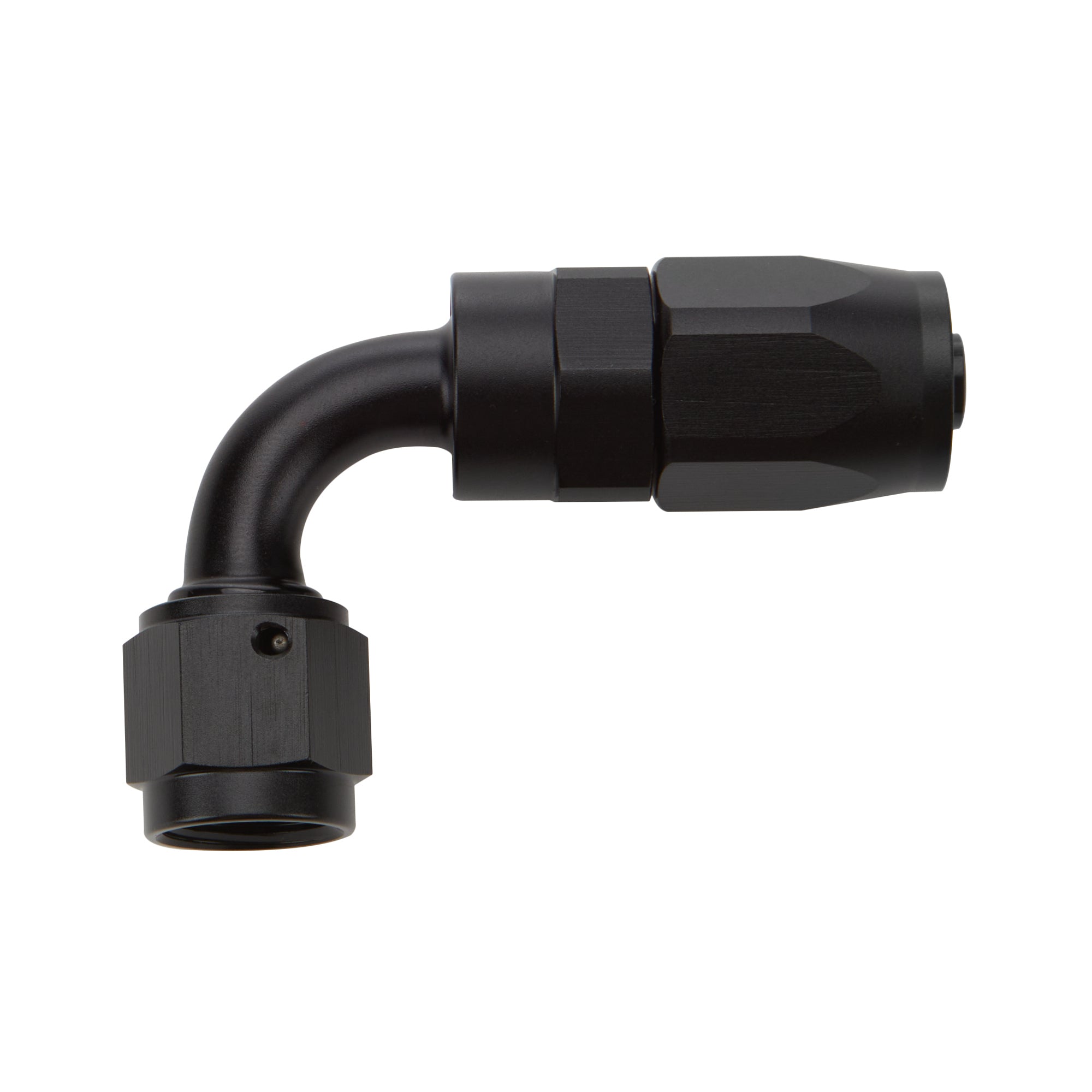 Allstar Performance Reusable Hose End Black 90 Deg Elbow -8 Fittings and Plugs Hose Ends main image