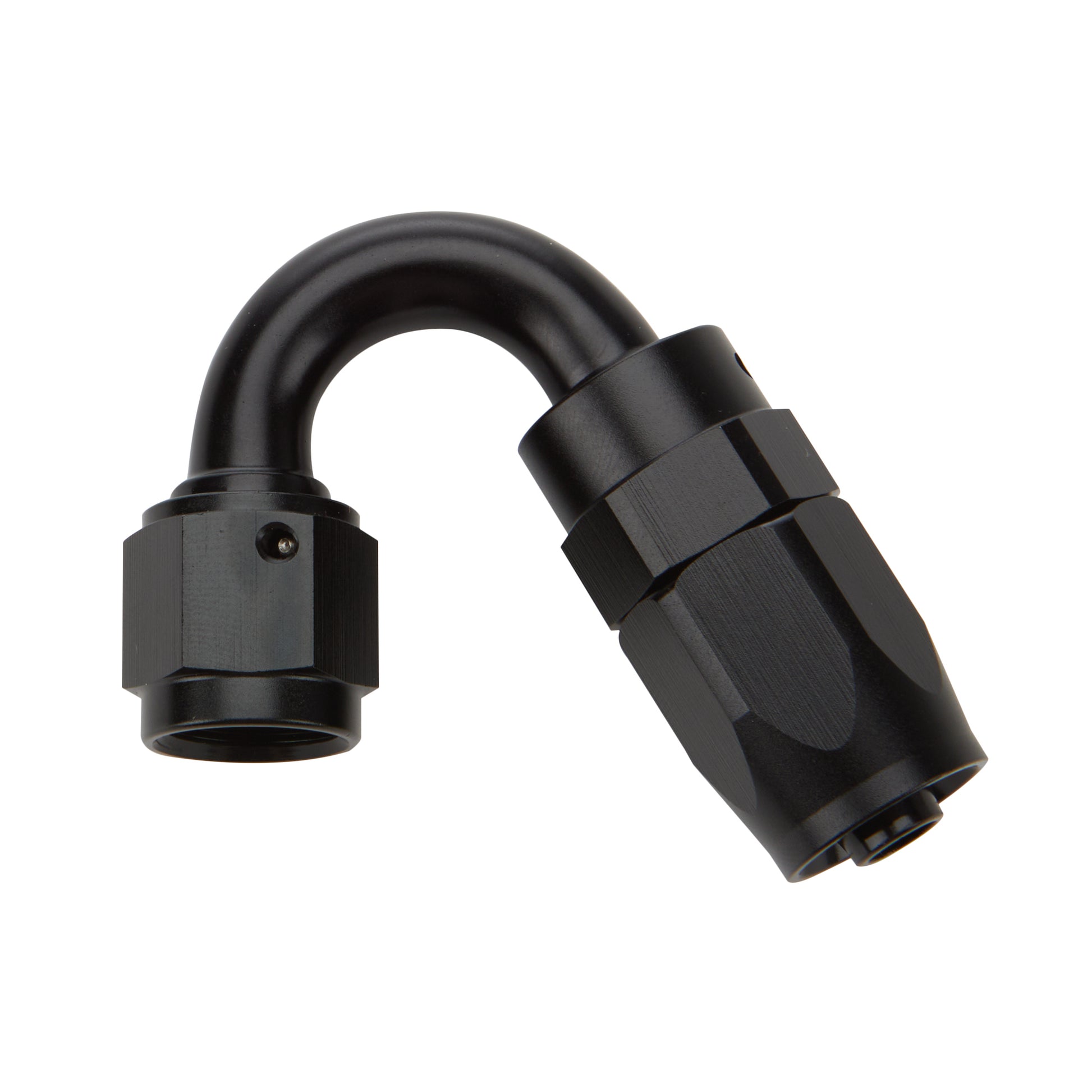 Allstar Performance Reusable Hose End Black 150 Deg Elbow -12 Fittings and Plugs Hose Ends main image