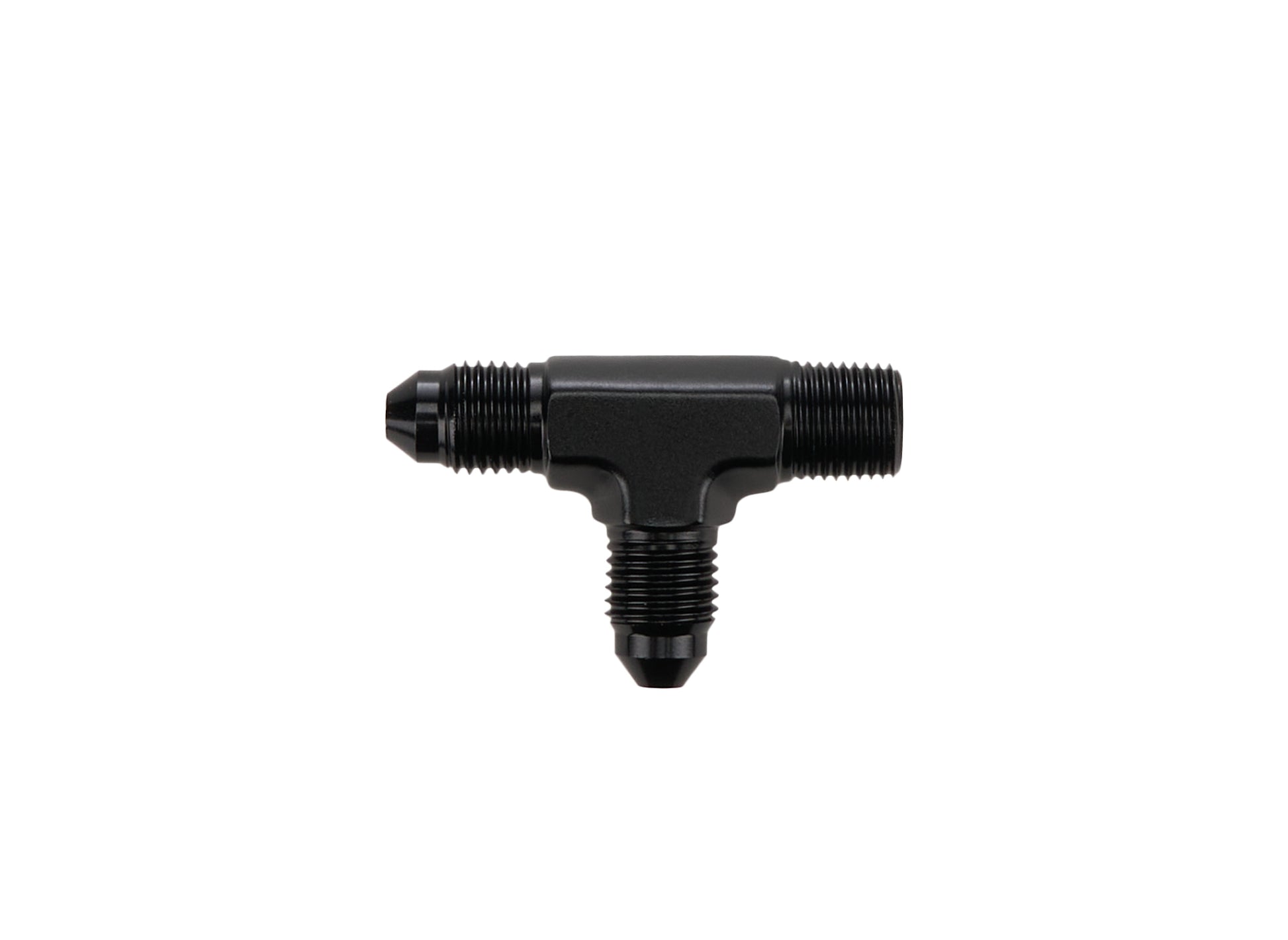 ALLSTAR PERFORMANCE AN Tee -3 with 1/8 NPT on Run Fittings Hoses and Valves Fittings and Plugs main image