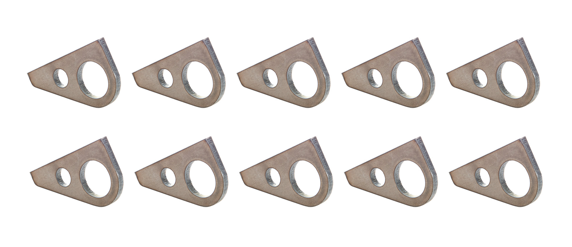 Allstar Performance Tie Down Chassis Rings 10pk Chassis Fabrication Materials Chassis Tabs, Brackets and Components main image