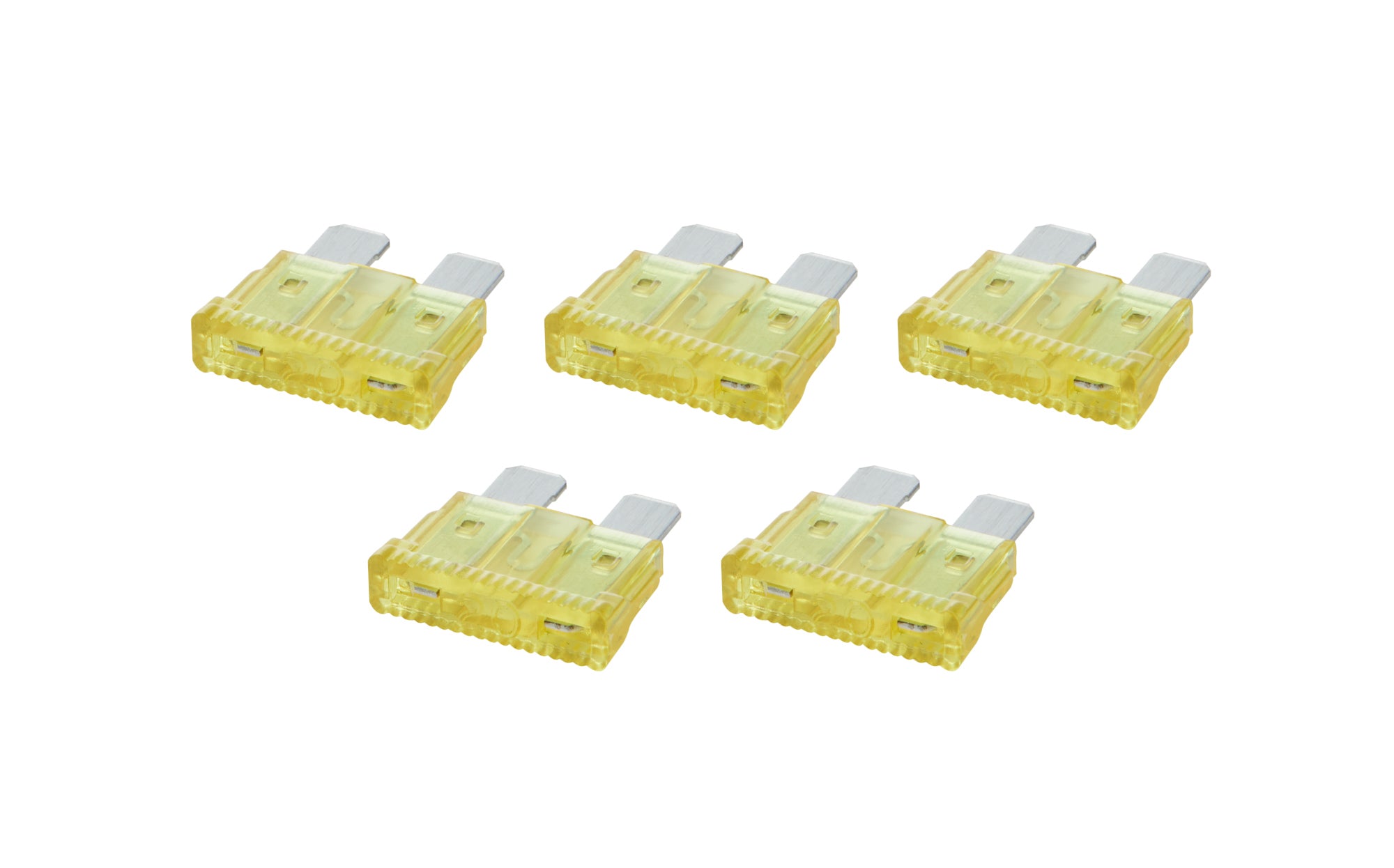 Allstar Performance ATC/ATO Fuse 20 Amp 5pk Wiring Components Electrical Fuses main image