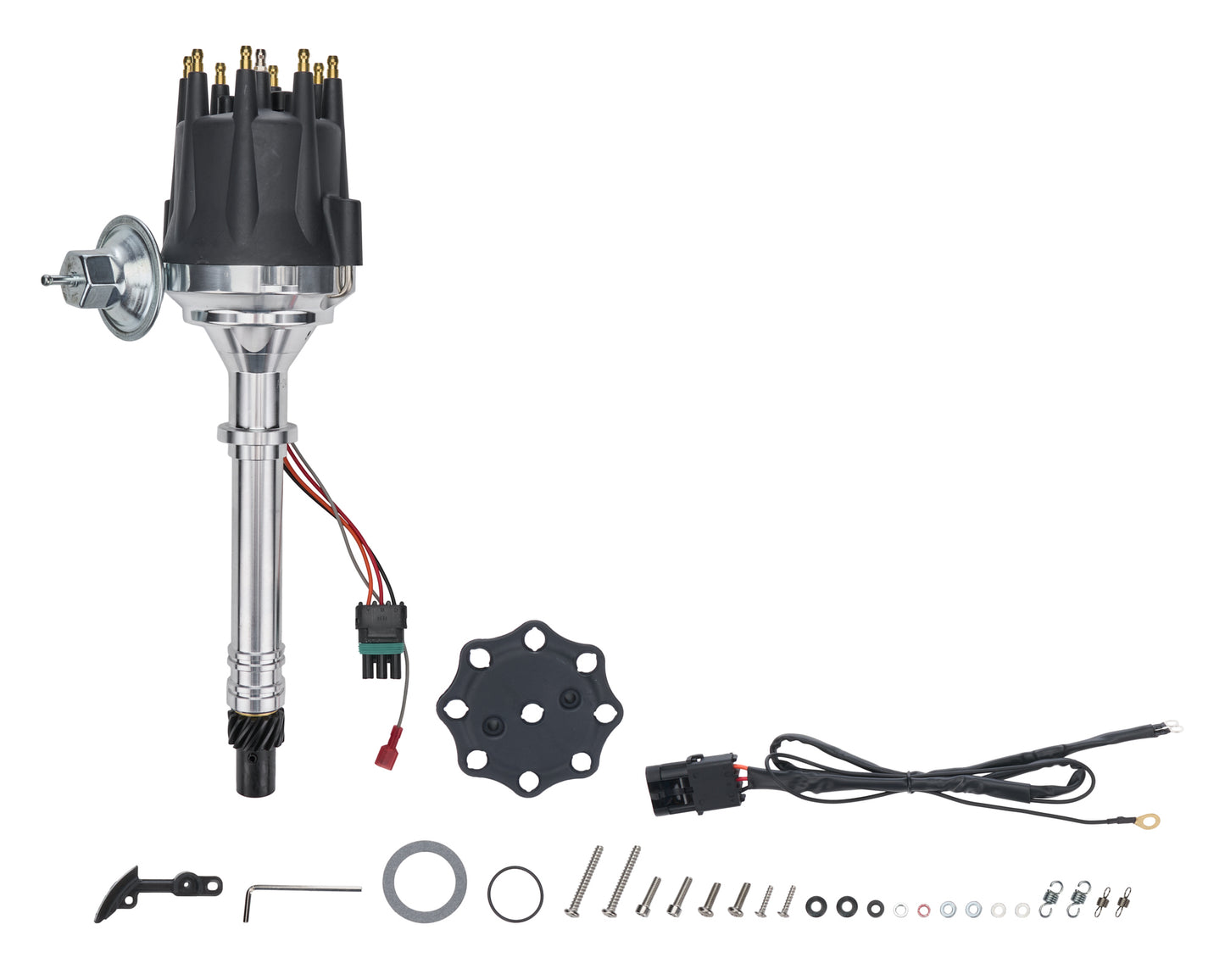 ALLSTAR PERFORMANCE Chevy V8 Distributor with Rev Limiter Ignitions and Electrical Distributors, Magnetos and Crank Triggers main image