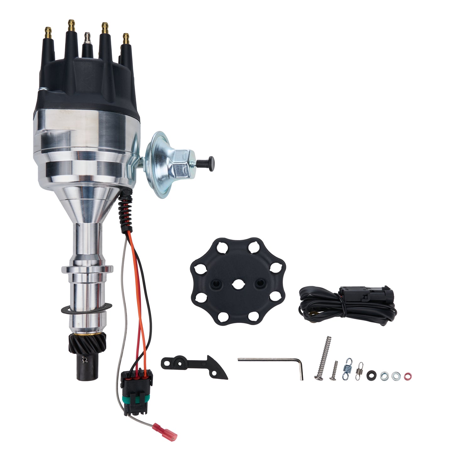 ALLSTAR PERFORMANCE Pontiac Distributor 326- 455 with Rev Limiter Ignitions and Electrical Distributors, Magnetos and Crank Triggers main image