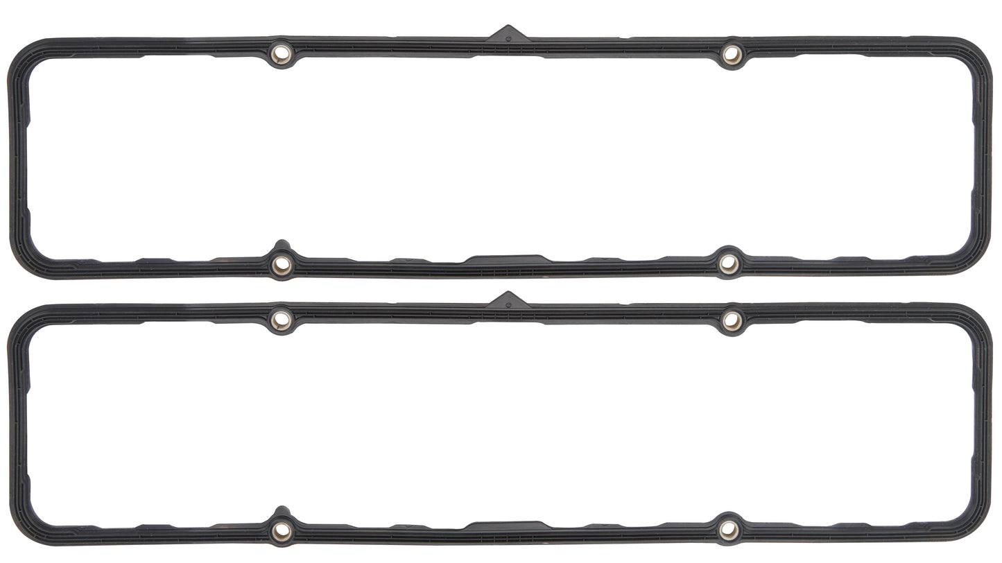 Allstar Performance SBC V/C Gaskets Silicone w/ Steel Core 1pr Engine Gaskets and Seals Valve Cover Gaskets main image