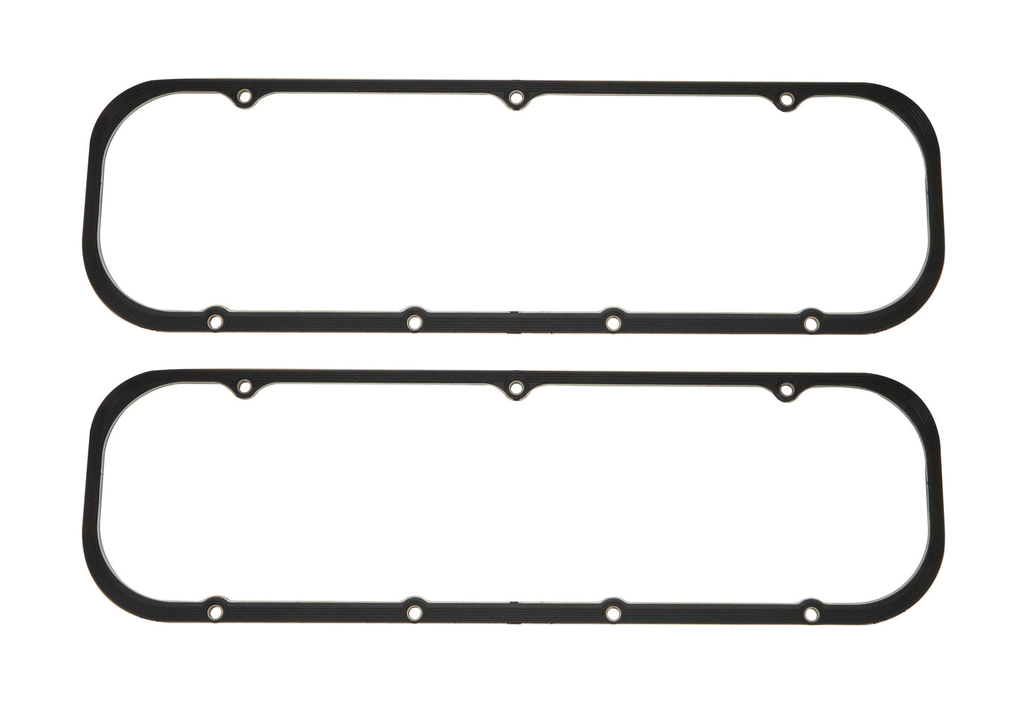 Allstar Performance BBC V/C Gaskets Silicone w/ Steel Core 1pr Engine Gaskets and Seals Valve Cover Gaskets main image