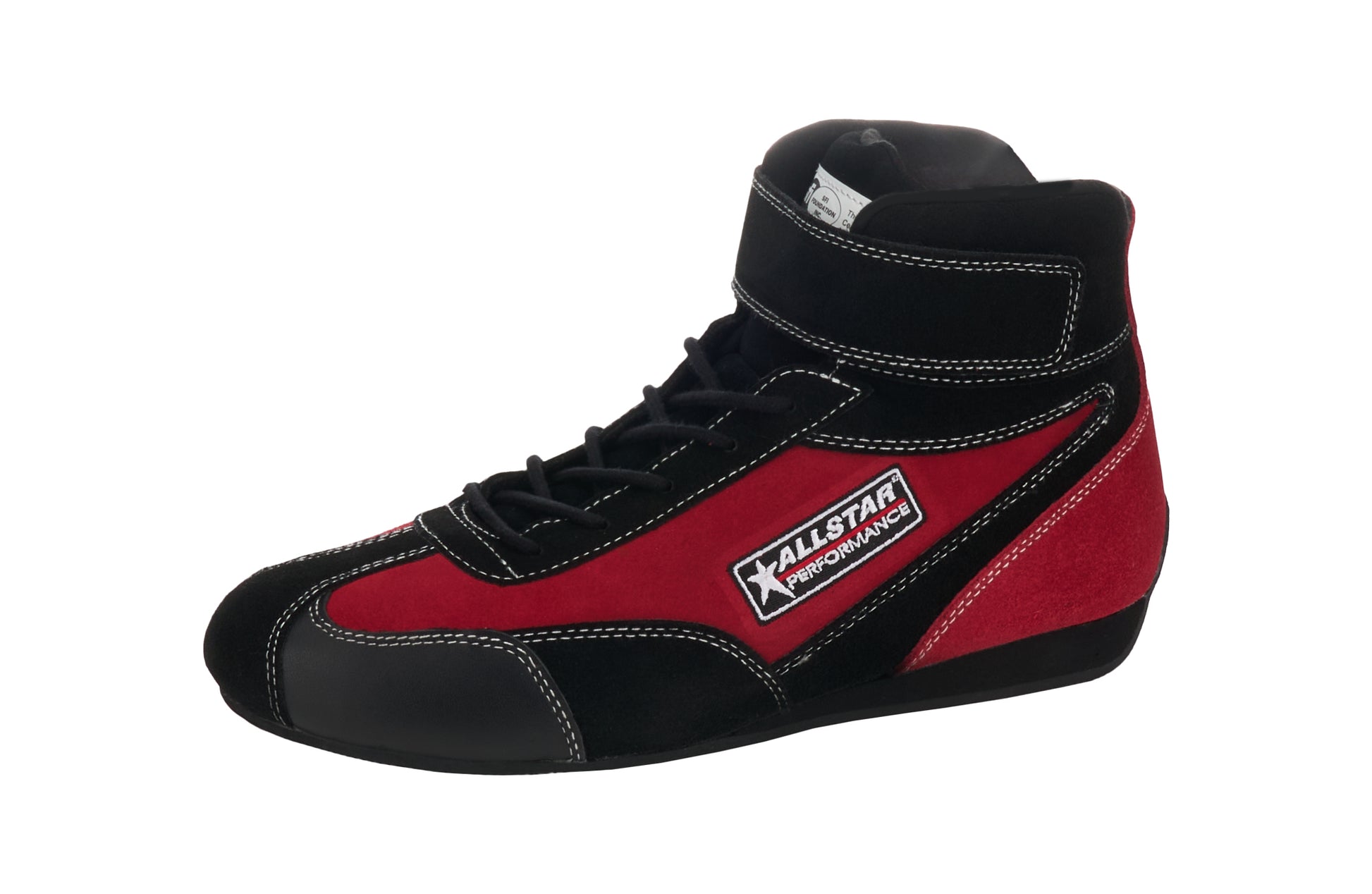 ALLSTAR PERFORMANCE Driving Shoes Black/Red SFI3.3/5 Pro Series 7.0 Safety Equipment Safety Clothing main image