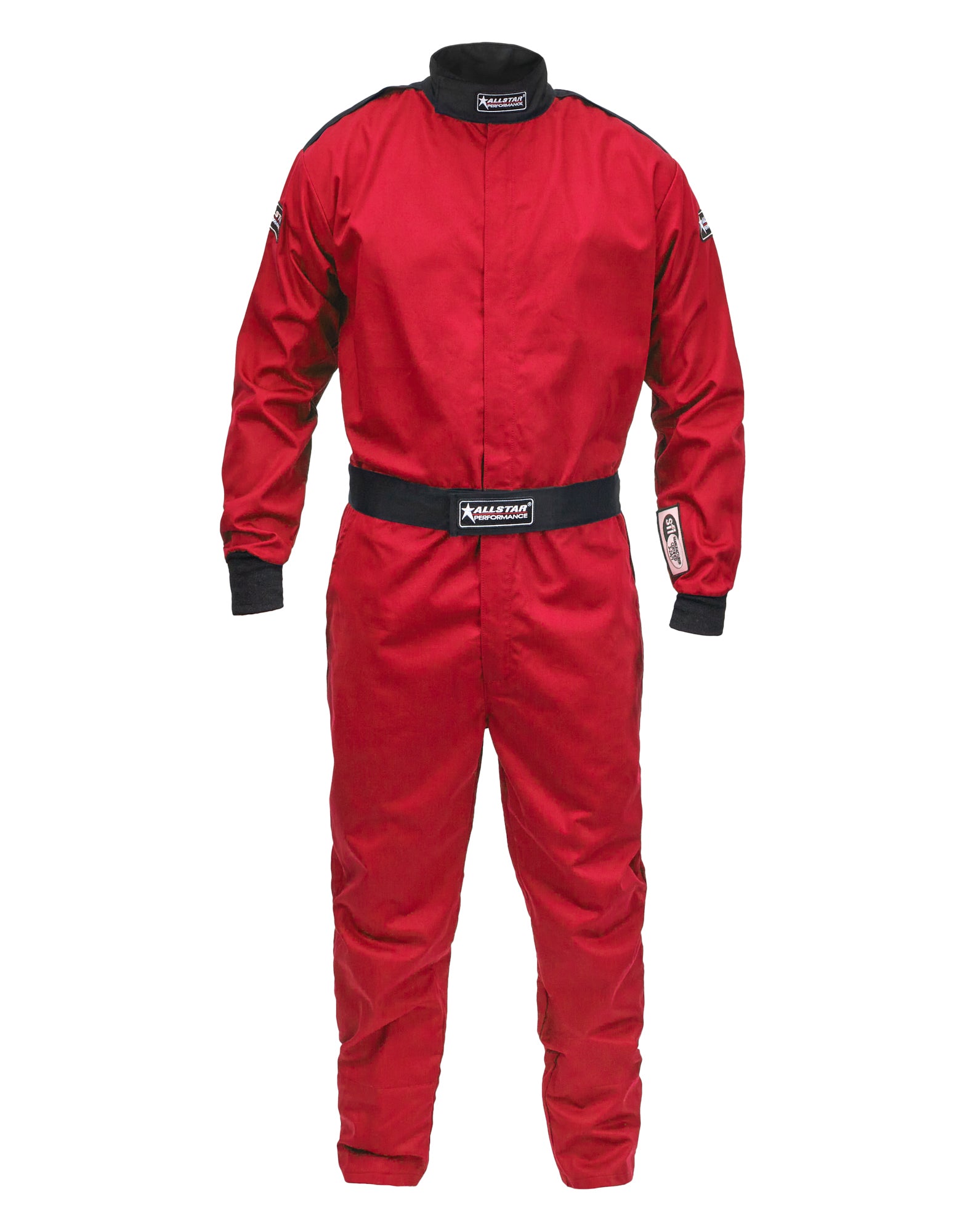 Allstar Performance Driving Suit SFI 3.2A/1 S/L Red Small Safety Clothing Driving Suits main image