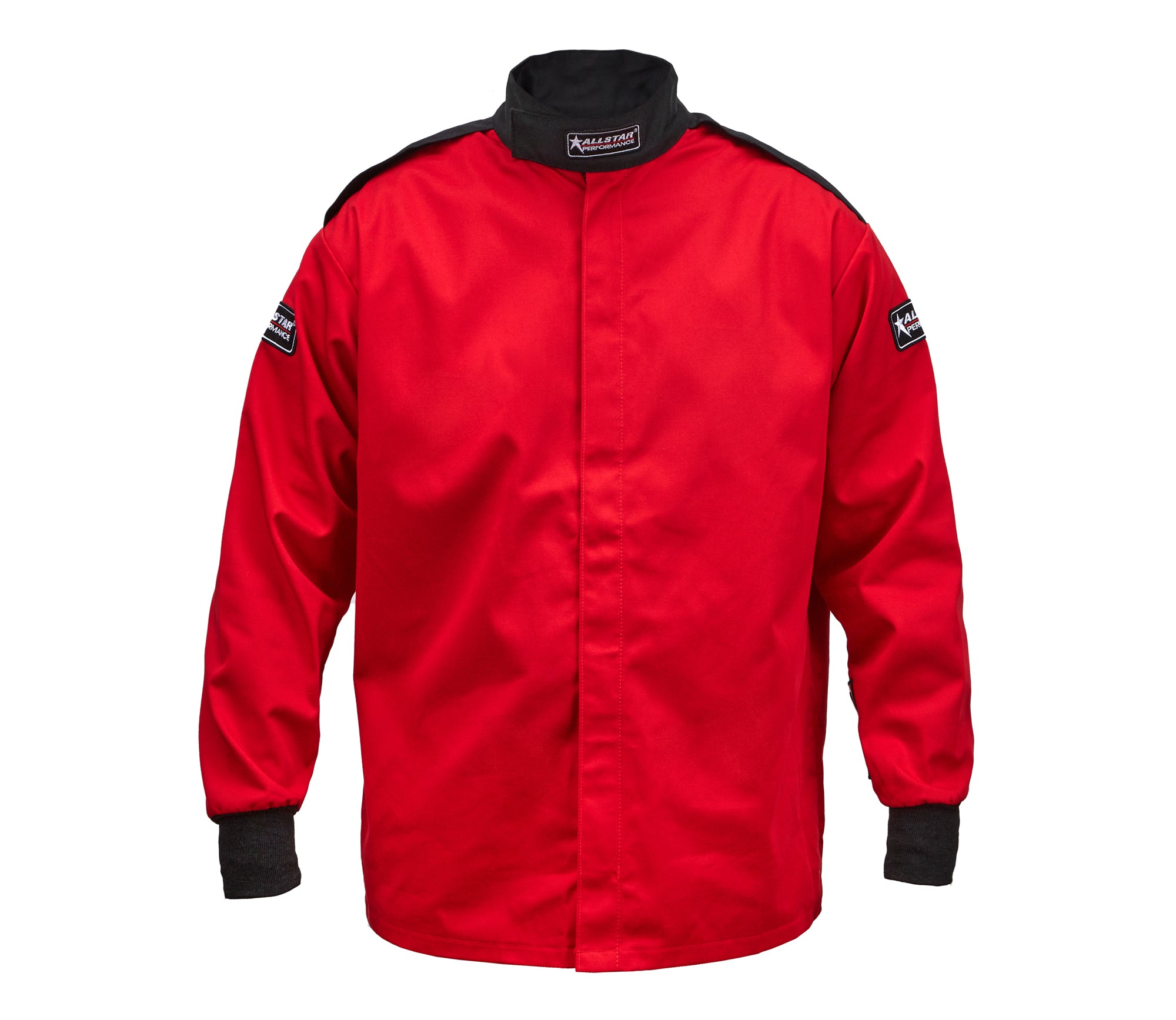 Allstar Performance Driving Jacket SFI3.2A/1 S/L Red Small Safety Clothing Driving Jackets main image