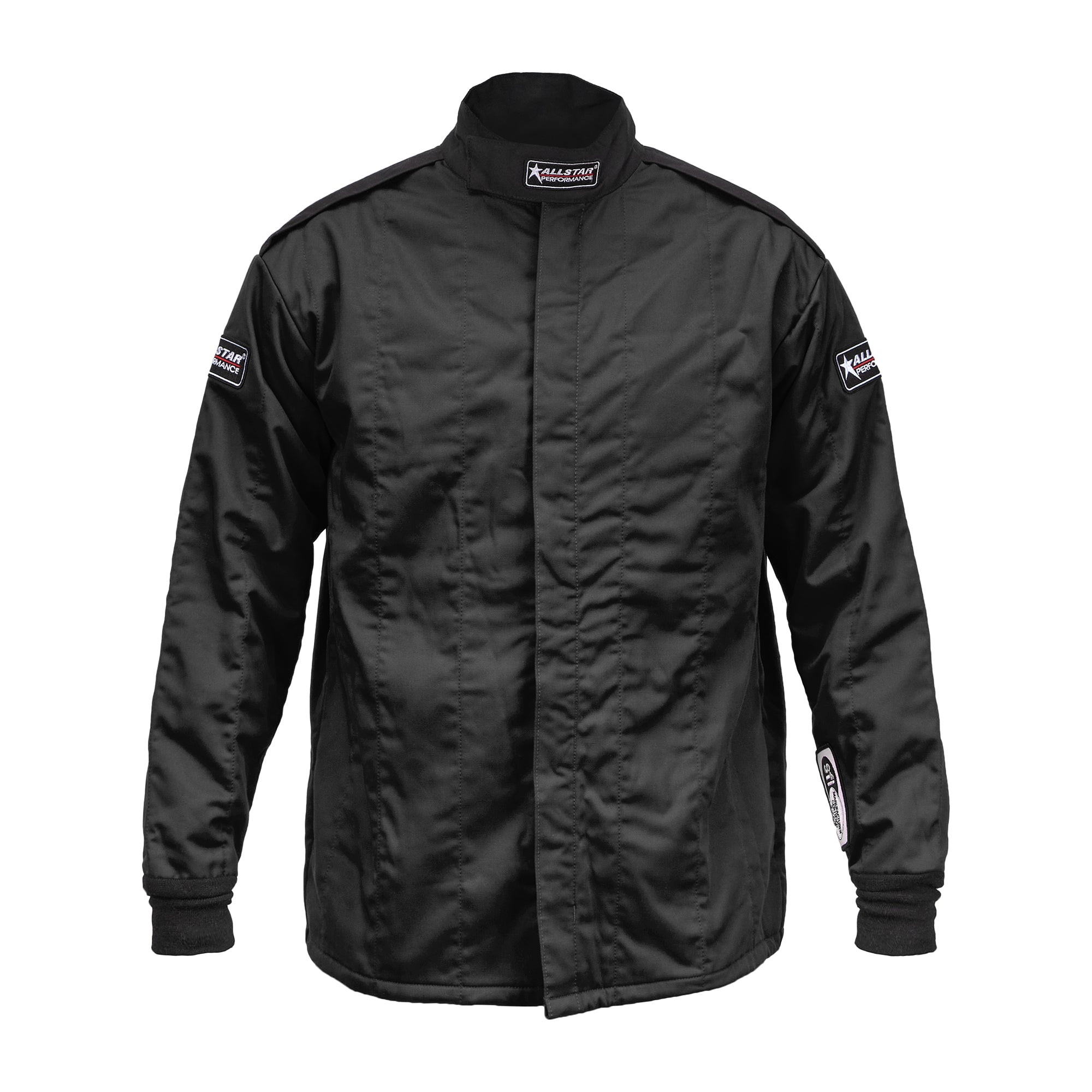 Allstar Performance Driving Jacket SFI3.2A/5 M/L Black Small Safety Clothing Driving Jackets main image