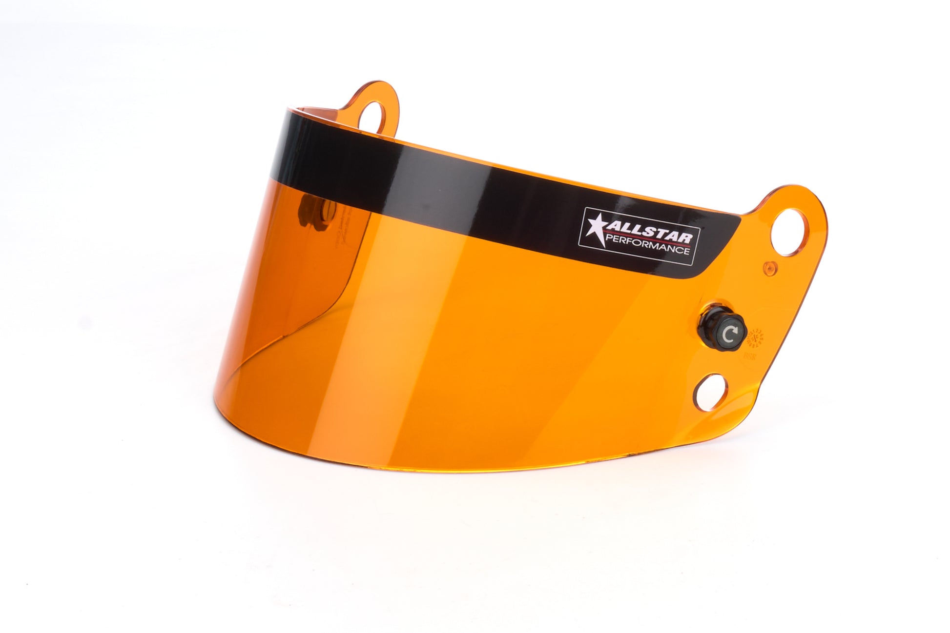 ALLSTAR PERFORMANCE Helmet Shield Anti-Fog Polycarbonate Amber Safety Equipment Helmets and Accessories main image