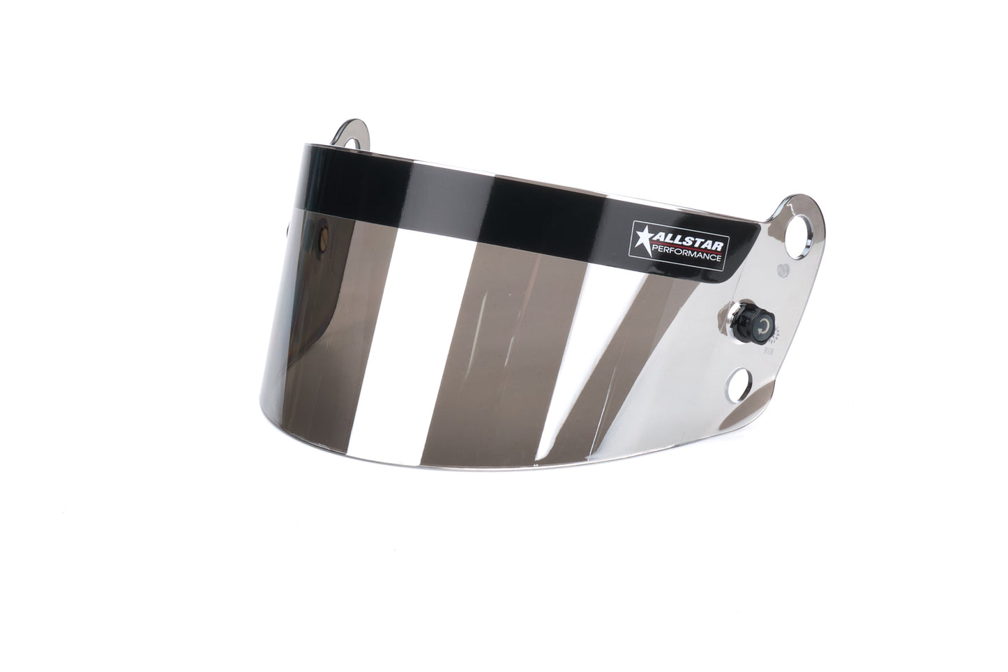 ALLSTAR PERFORMANCE Helmet Shield Anti-Fog Polycarbonate Silver Chr Safety Equipment Helmets and Accessories main image