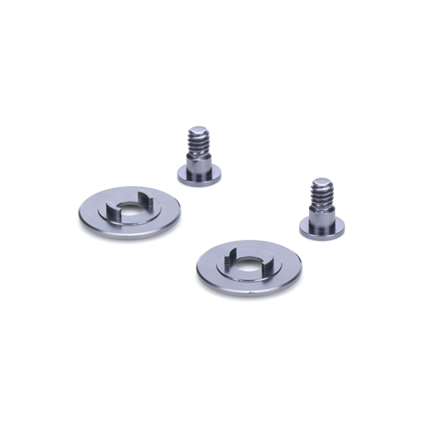 ALLSTAR PERFORMANCE Helmet Shield Pivot Kit Pewter SA2025 Safety Equipment Helmets and Accessories main image