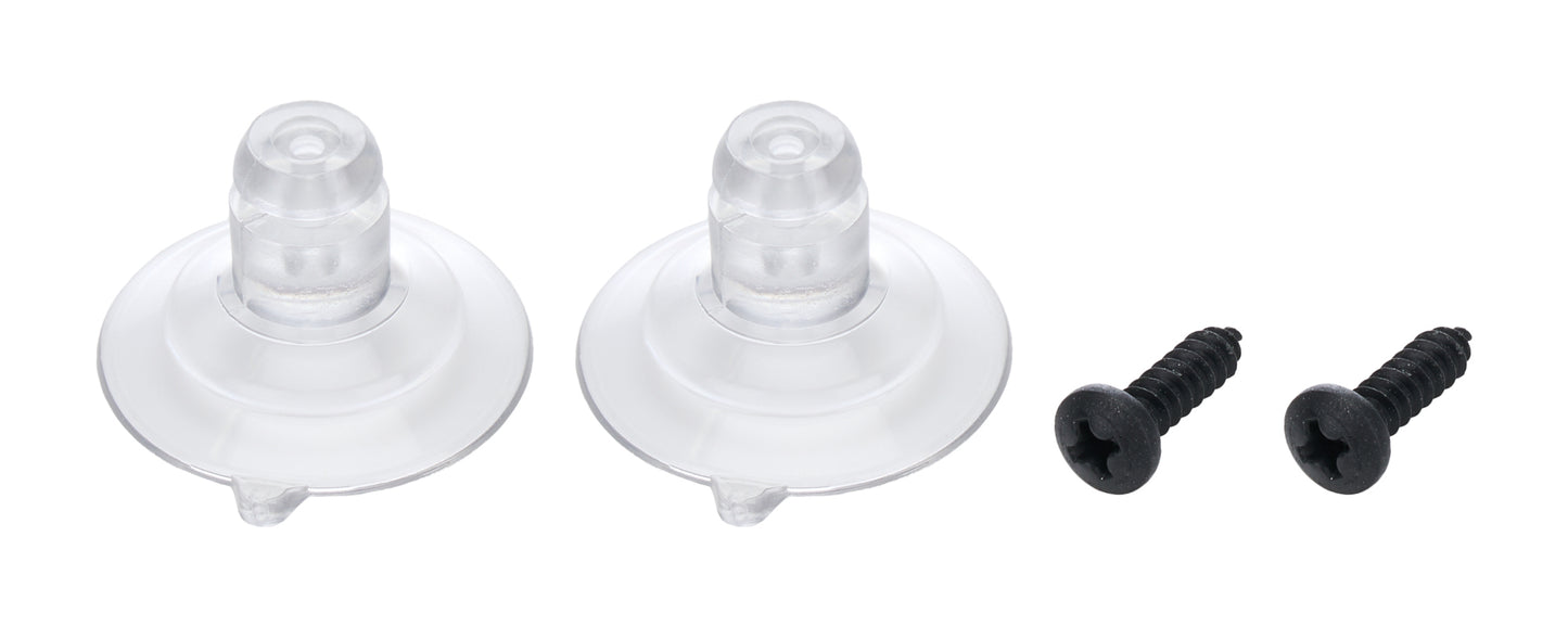 ALLSTAR PERFORMANCE Suction Cups w/ Screws for Dial-In Board 1pr Exterior Components ET Dial Boards and Components main image