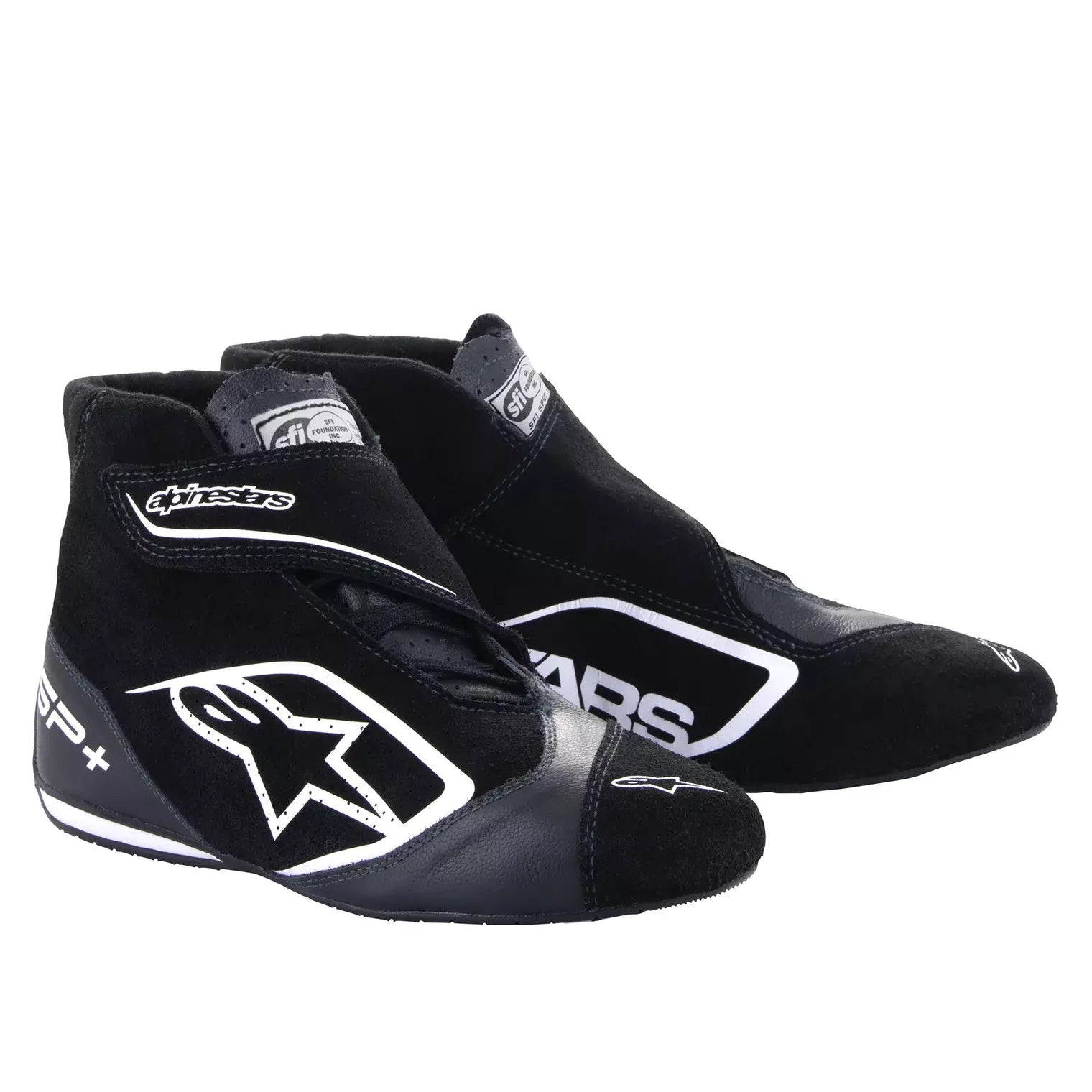 Alpinestars Shoes SP+ Black / White 10 Safety Clothing Driving Shoes and Boots main image