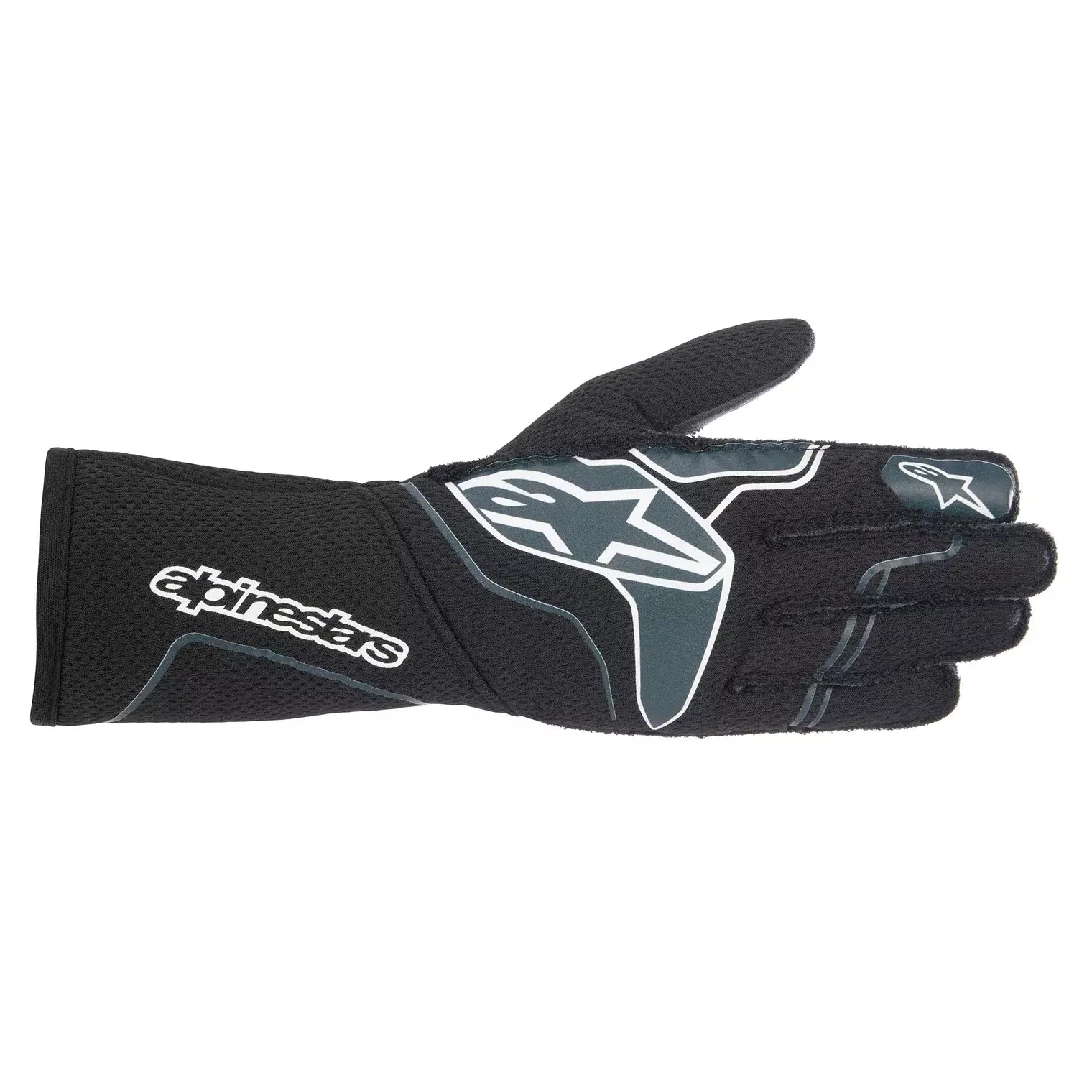 Alpinestars Gloves Tech 1-ZX Black / Grey Large Safety Clothing Driving Gloves main image
