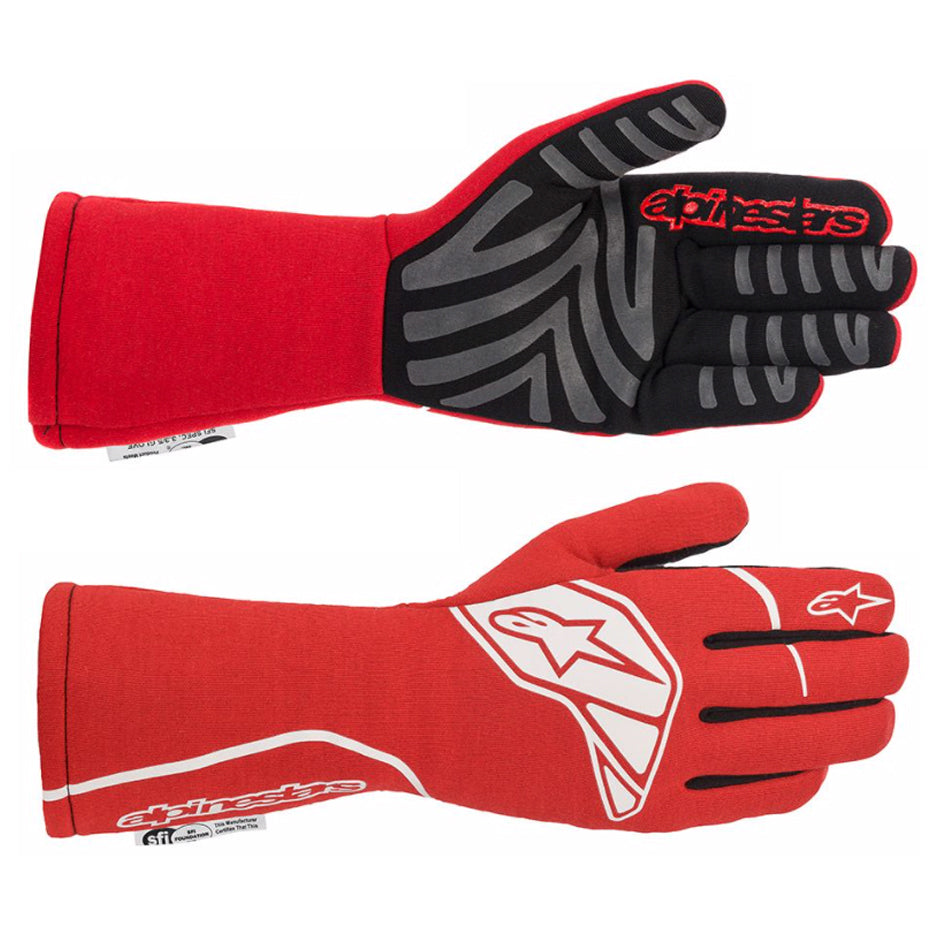 Alpinestars Tech-1 Start Glove Large Red / White Safety Clothing Driving Gloves main image