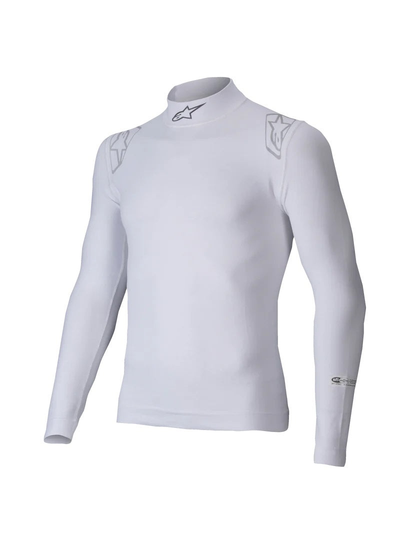 ALPINESTARS USA Underwear Top ZX EVO V3 White 2X-Lrg Long Slv Safety Equipment Safety Clothing main image