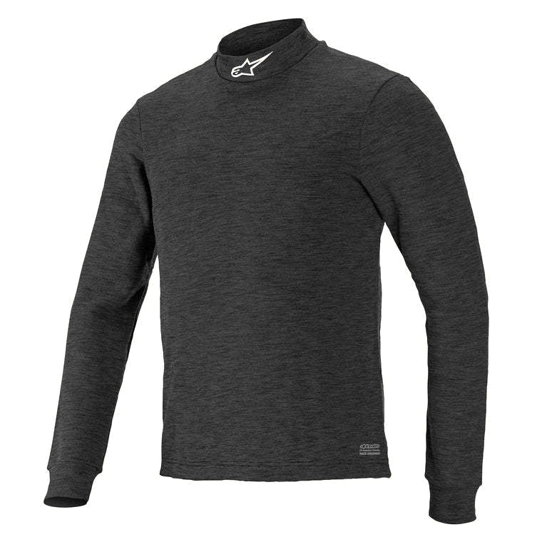 Alpinestars Race Top V3 Medium Black Long Slv FIA Safety Clothing Fire Retardant Underwear Tops main image