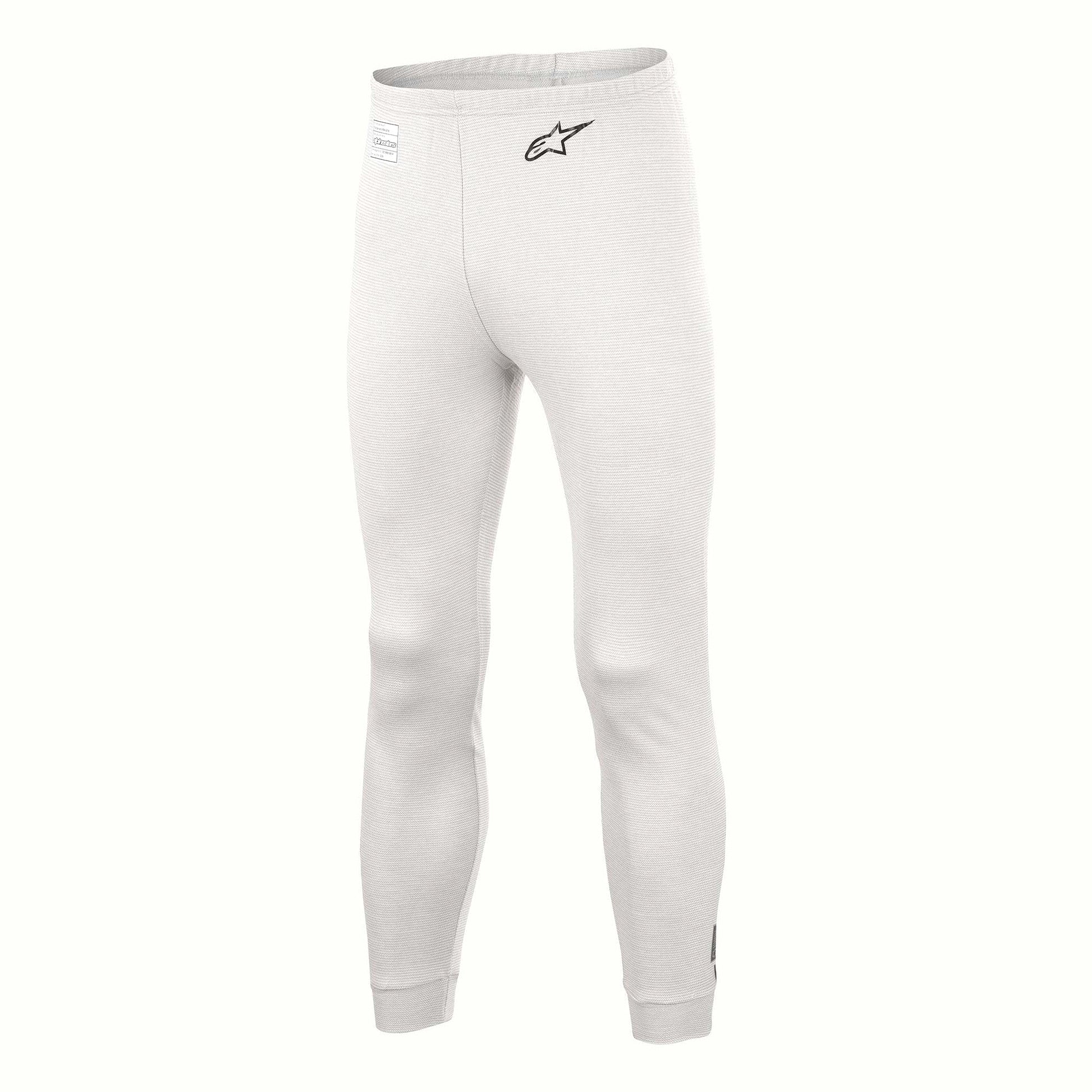 Alpinestars Race Bottom V3 Large White FIA Safety Clothing Fire Retardant Underwear Bottoms main image