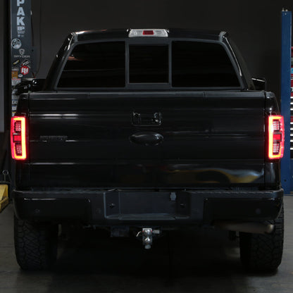 SPYDER xTune 09-14 Ford F150 Full LED Tail Lights - Black (ALT-CH-FF15009-LED-BK) 9951503