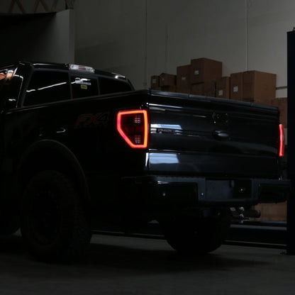 SPYDER xTune 09-14 Ford F150 Full LED Tail Lights - Black (ALT-CH-FF15009-LED-BK) 9951503