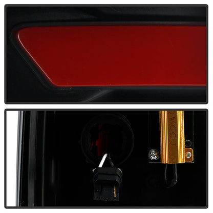 SPYDER xTune 14-21 Toyota Tundra Full LED Mirror 3D Tail Lights - Black (ALT-CH-TTU14-FLED-BK) 9951466