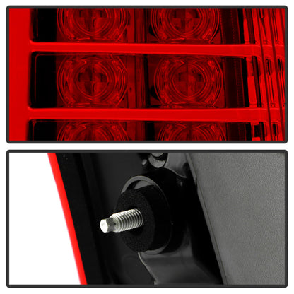 SPYDER xTune 08-13 Cadillac CTS Full LED All Red Tail Light - OE Right (ALT-JH-CACTS08-OE-LED-R) 9960345