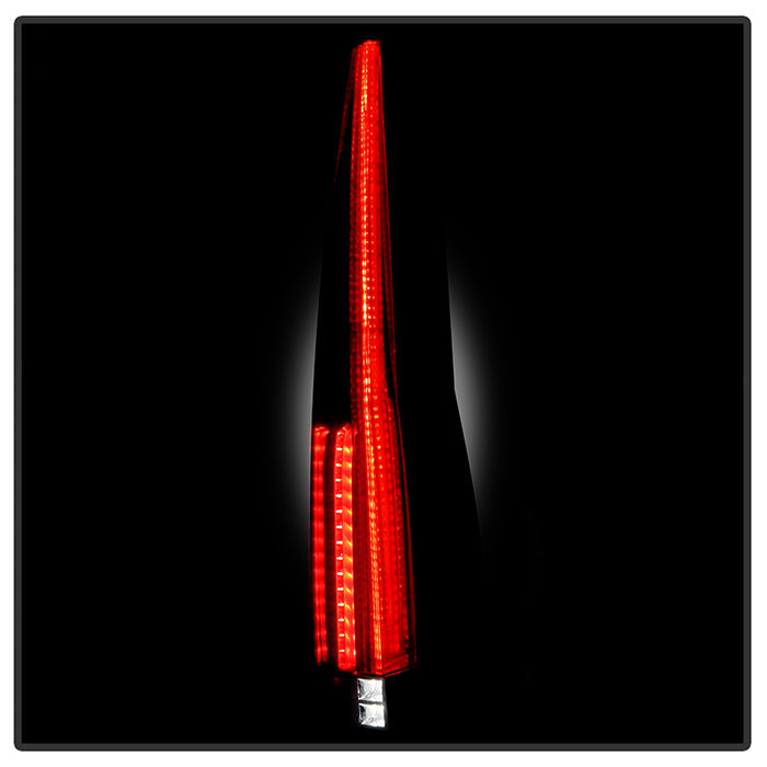 SPYDER xTune 07-14 Cadillac Escalade Black LED 2in1 Tail Lights - ALT-JH-CAESC07-2IN1LED-BK 9039782