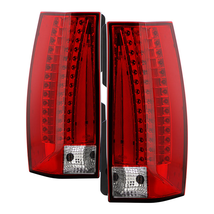 SPYDER xTune 07-14 Cadillac Escalade (excl. Premium Models) OEM Tail Lights - Set (ALT-JH-CAESC07-OE-RC) 9050879